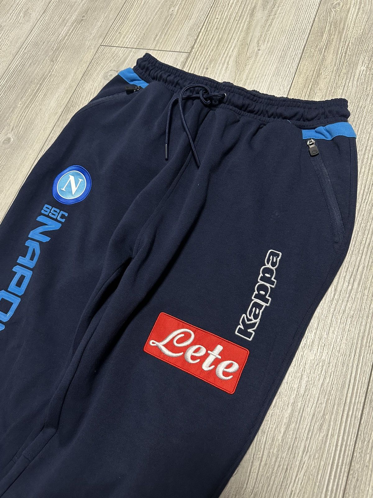 Kappa Kappa Napoli FC Track Pants Sweatpants Vintage Size US 36 / EU 52 - 2 Thumbnail