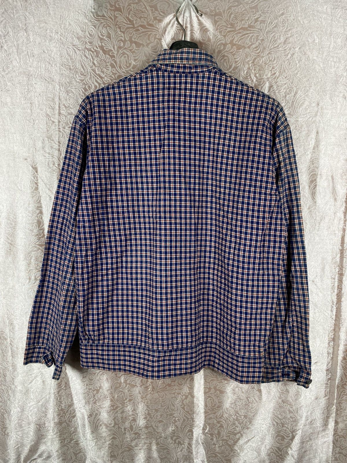 Japanese Brand Rotar Clothing Plaid Zip Jacket Insane Wear Japan Streetwear Size US L / EU 52-54 / 3 - 11 Thumbnail