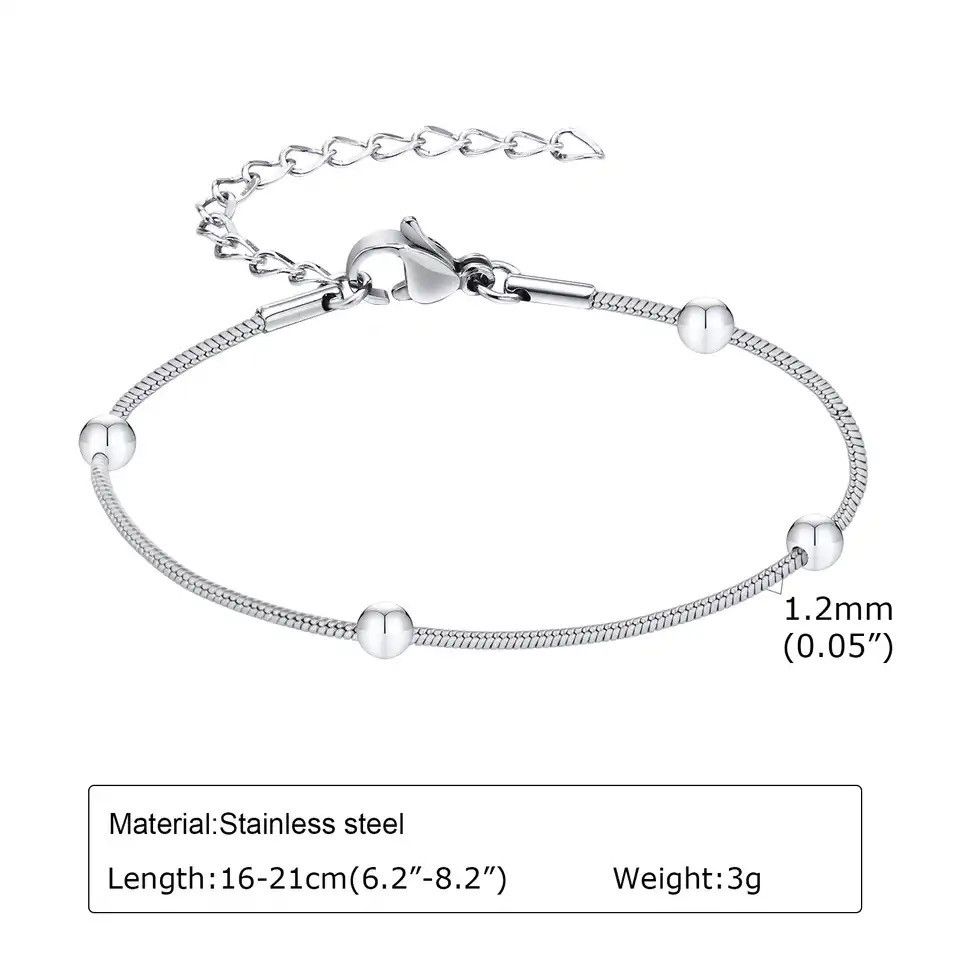 Other Satellite Chain Bracelet Size ONE SIZE - 2 Thumbnail