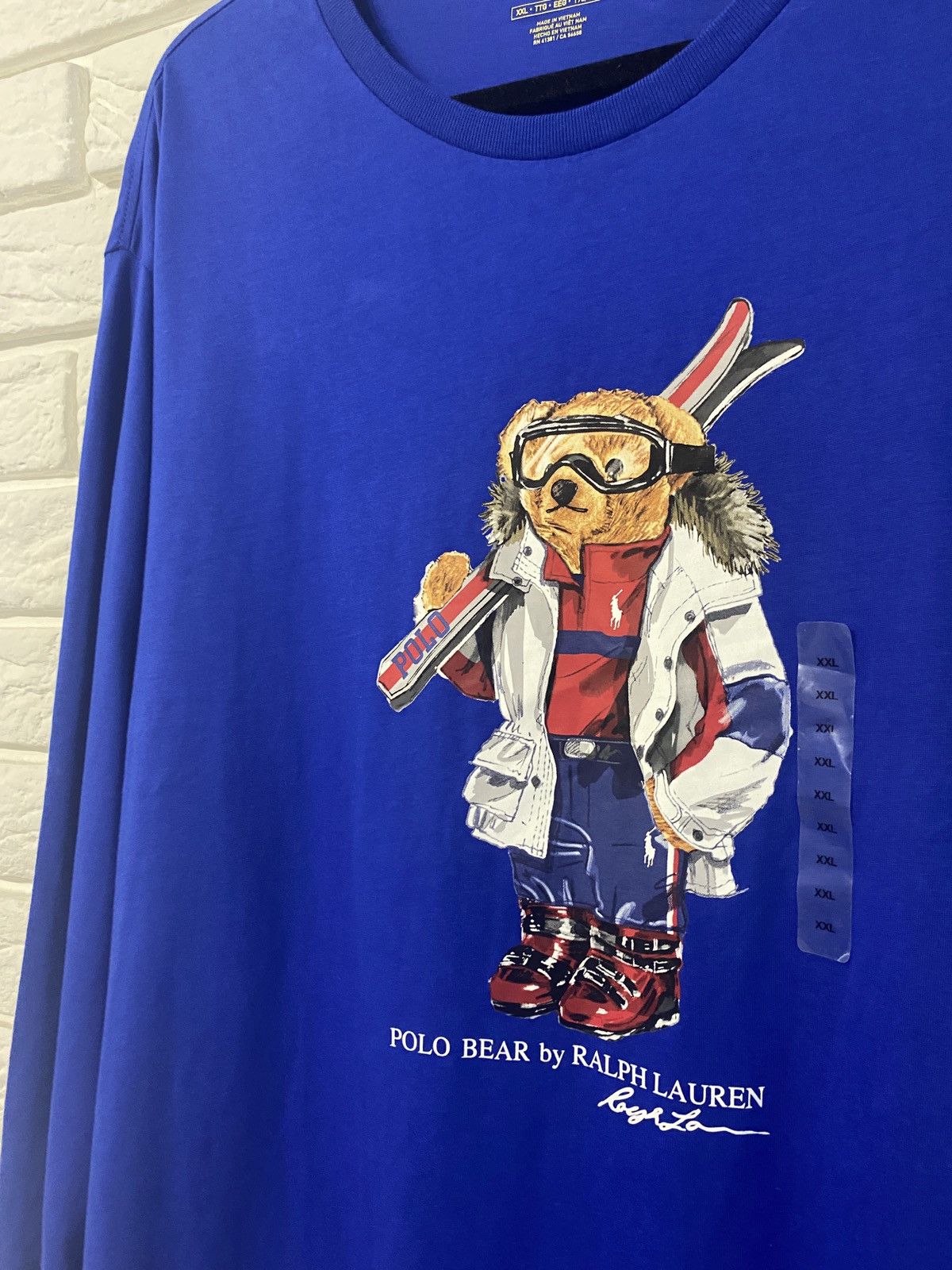 Polo Ralph Lauren × Ralph Lauren News Polo Bear by Ralph Lauren Long Sleeve T Shirt Size US XXL / EU 58 / 5 - 3 Thumbnail