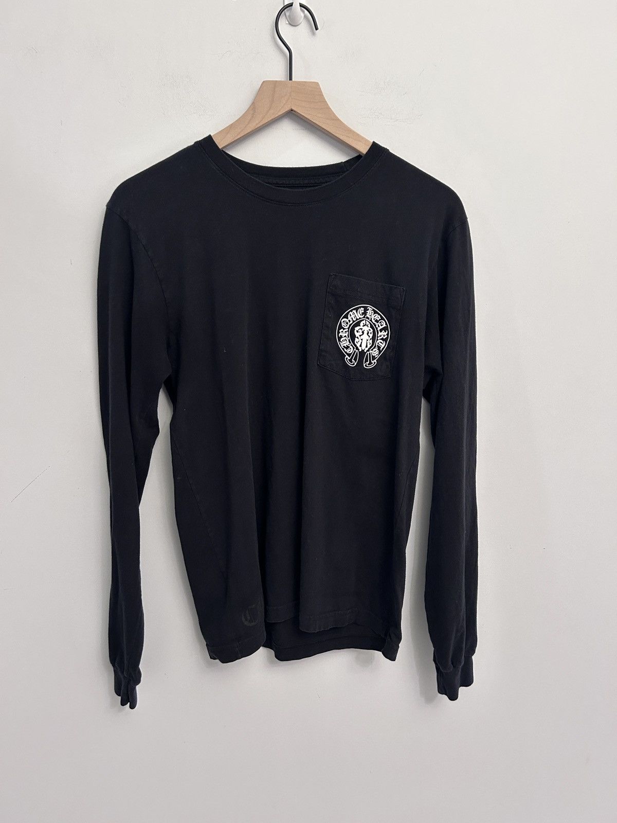 Chrome Hearts Chrome Hearts USA Flag Pocket Long- Sleeve Black M Authentic Size US M / EU 48-50 / 2 - 1 Thumbnail