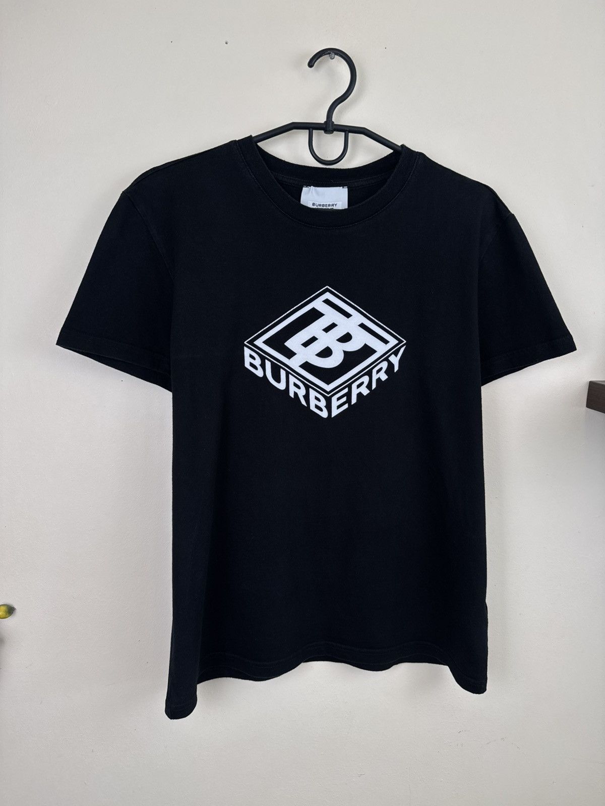 Burberry Burberry Ellison TB T shirt Man Black L Burberry type Cotton Size US L / EU 52-54 / 3 - 6 Thumbnail