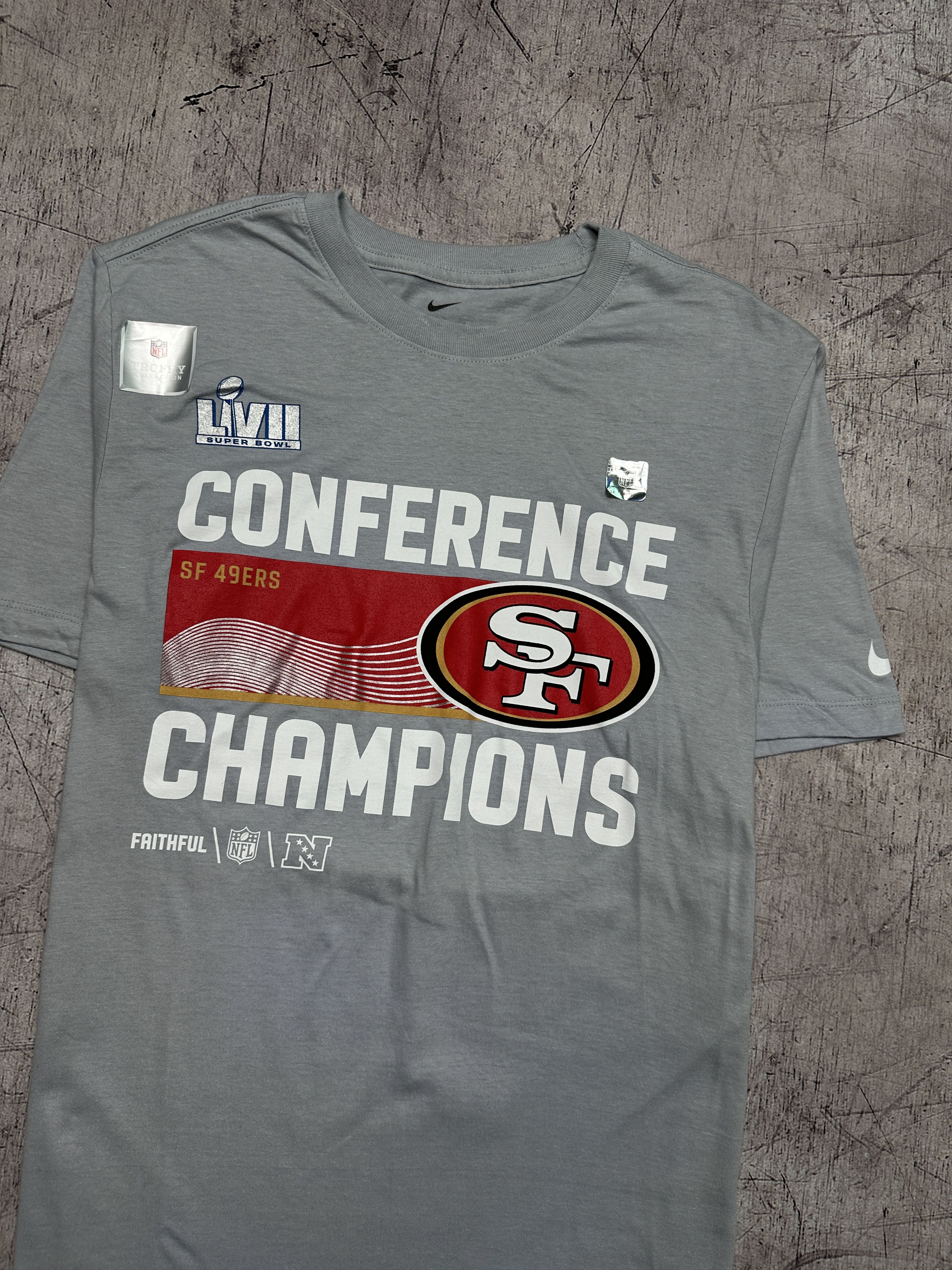 NFL Nike San Francisco 49ers Conference Champions T-Shirt Size US M / EU 48-50 / 2 - 2 Thumbnail