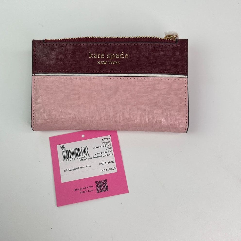 Kate Spade Kate Spade Morgan colorblock saffiano leather bifold wallet Size ONE SIZE - 7 Thumbnail