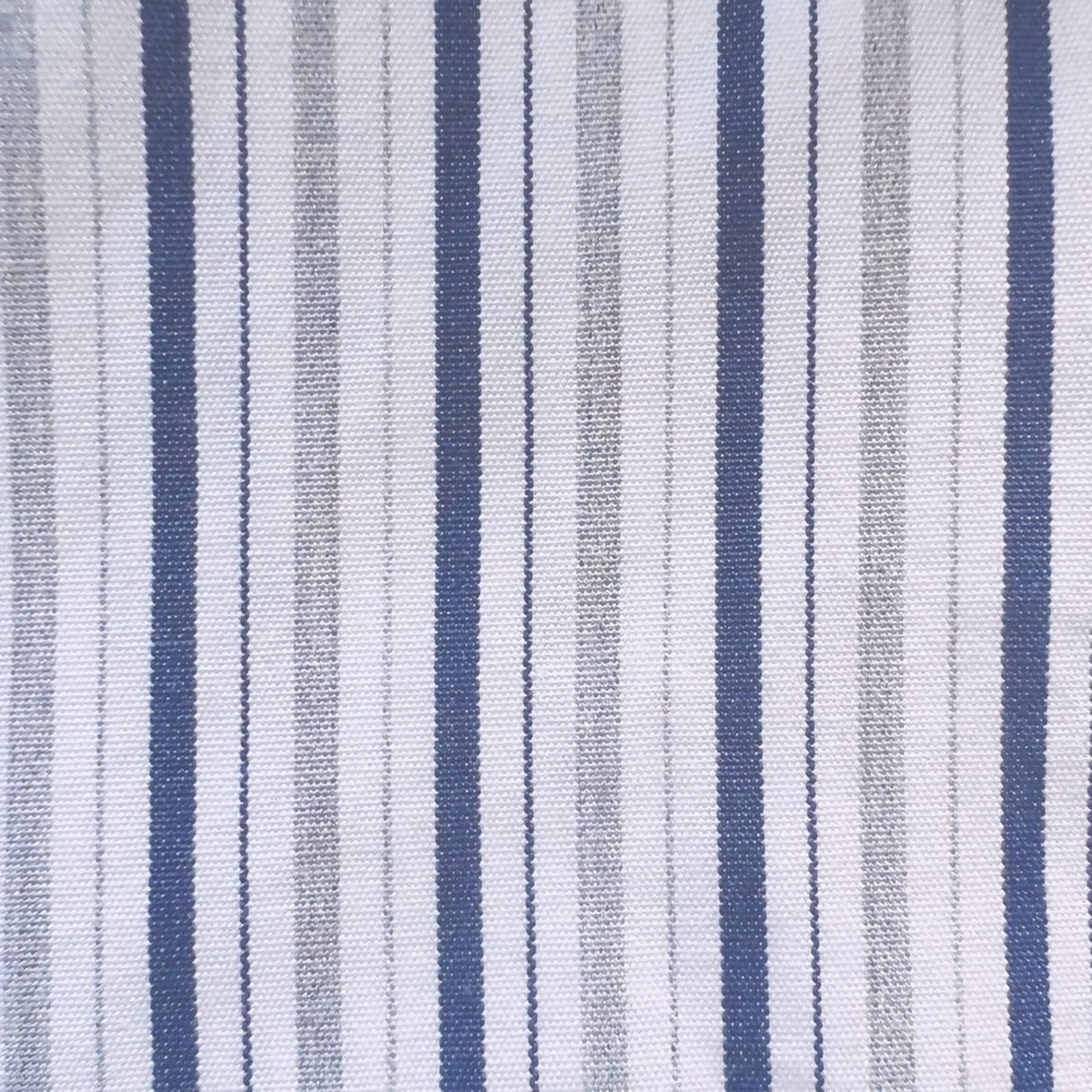 Canali Canali Dress Shirt in White/Blue | Size 44 Size US L / EU 52-54 / 3 - 3 Thumbnail