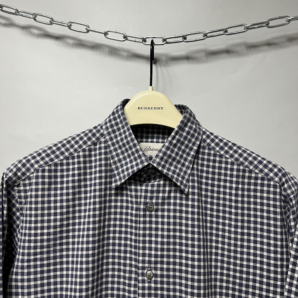 Brioni Brioni Cotton Vintage Button Up Shirt made in Italy Size US M / EU 48-50 / 2 - 2 Thumbnail