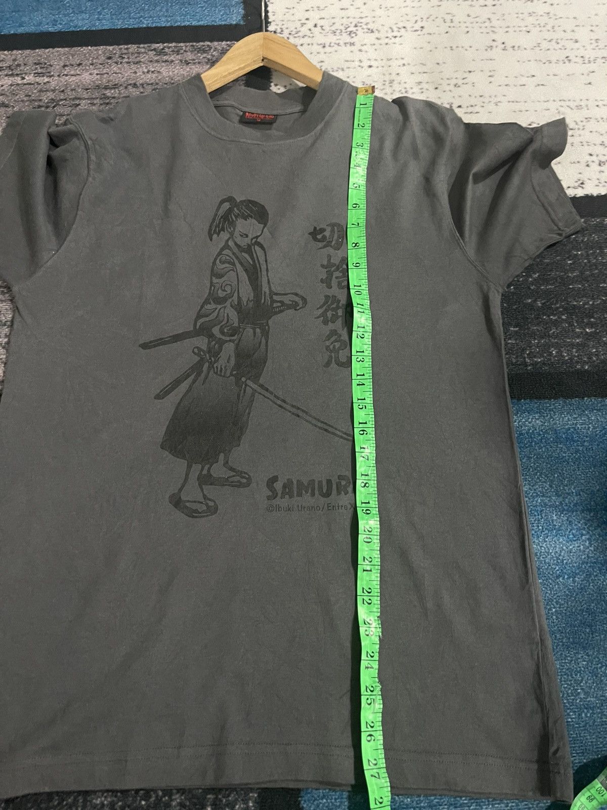 Anime Vintage Ibuki Urano Samurai Tee Size US M / EU 48-50 / 2 - 14 Thumbnail