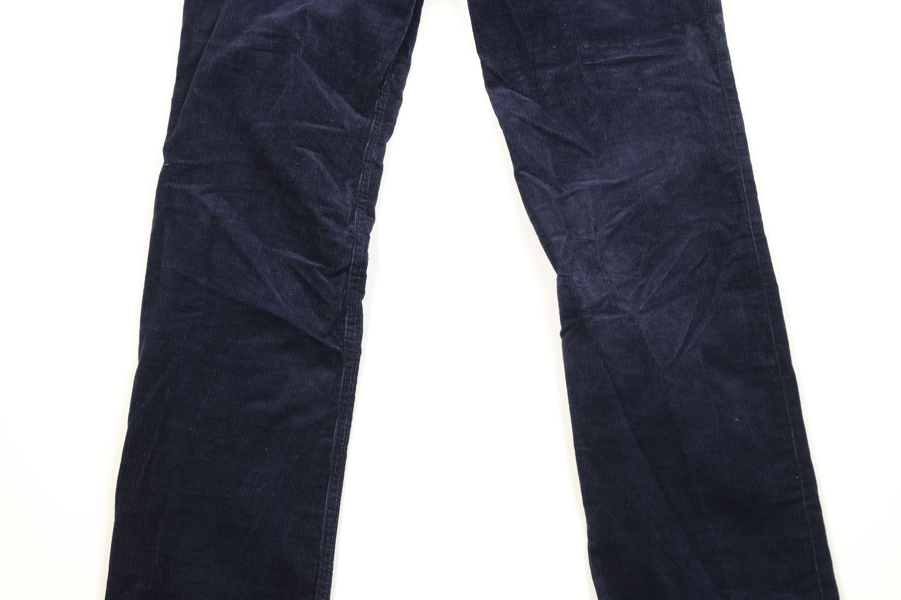 Gap Vintage 70s 80s Gap Straight Leg Corduroy Chino Pants Blue Size US 30 / EU 46 - 12 Thumbnail