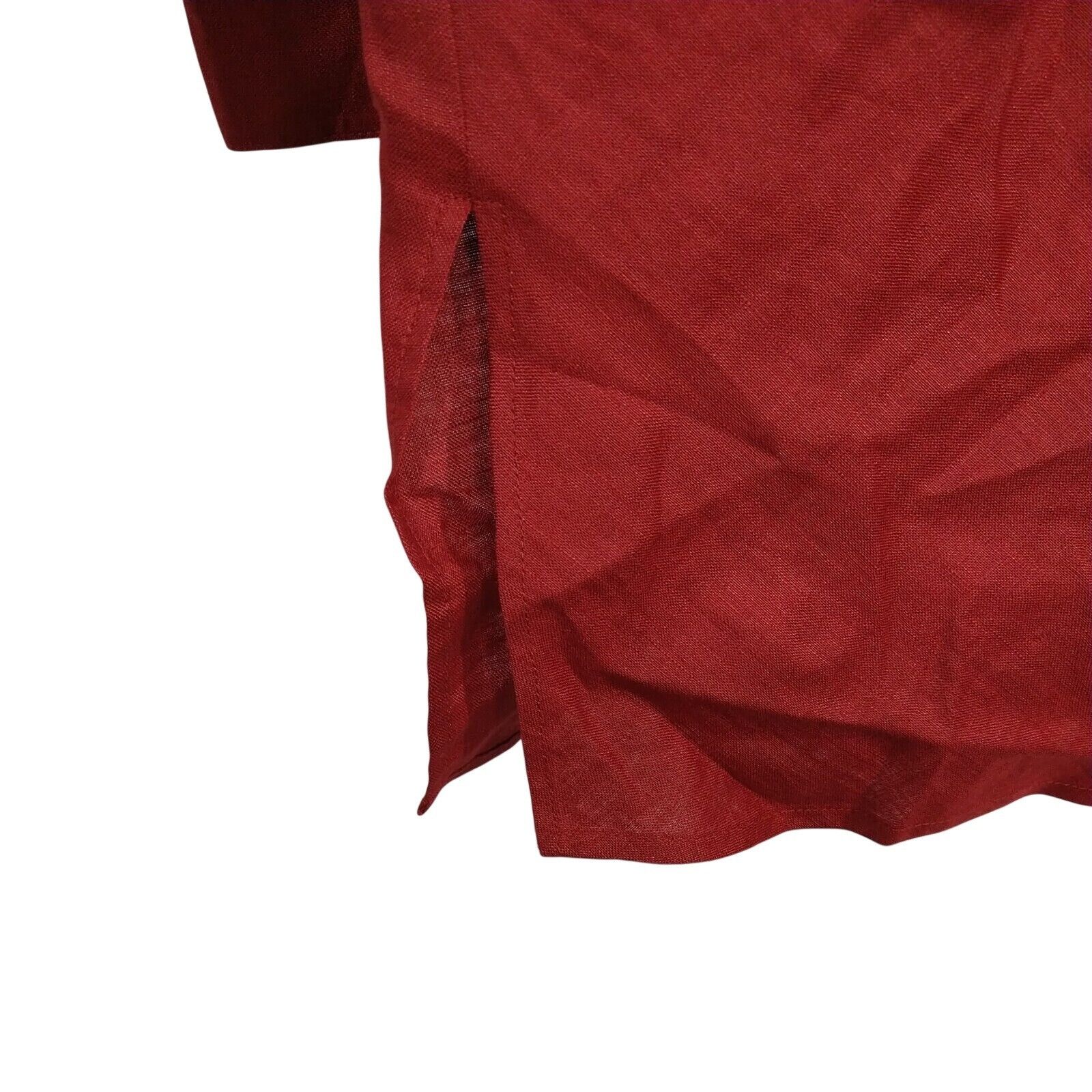 Other Gerard Pasquier Button Up Linen Flax Shirt Women Size 48 L Size L / US 10 / IT 46 - 4 Thumbnail
