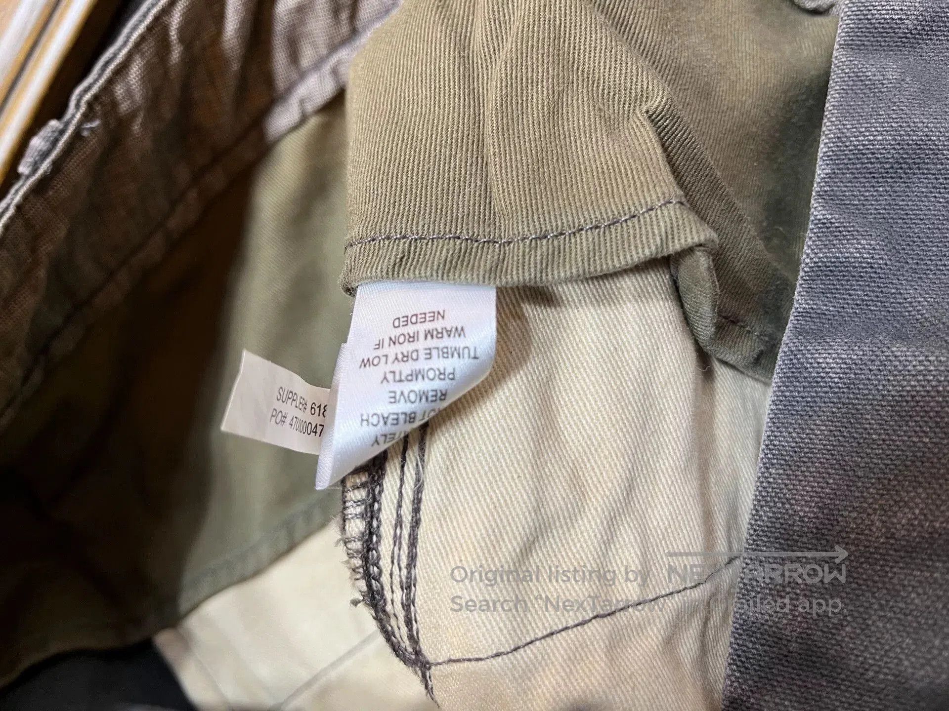 RRL Ralph Lauren rare rrl thick canvas work pants. Size US 33 - 4 Thumbnail