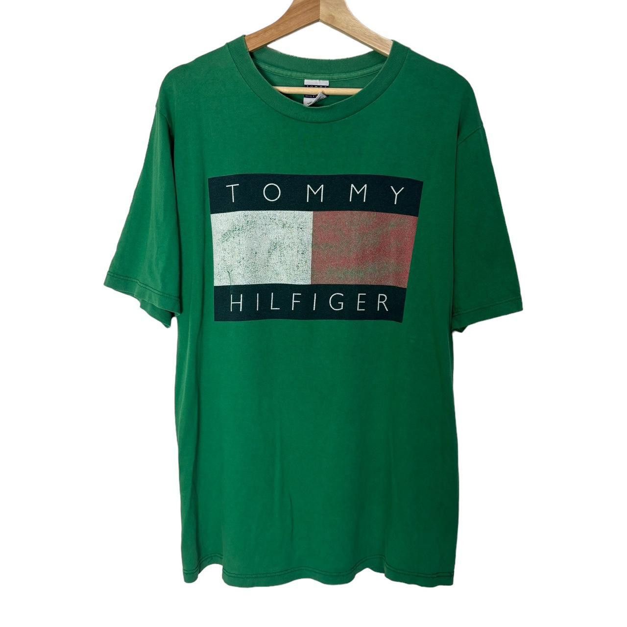 Tommy Hilfiger × Vintage Vintage Tommy Hilfiger t-shirt size: XL Size US XL / EU 56 / 4 - 1 Thumbnail
