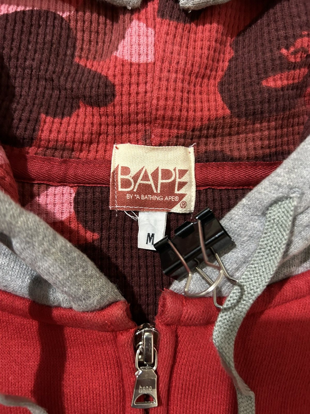 Bape Color Camo Thermal Zip Hoodie Size US M / EU 48-50 / 2 - 6 Thumbnail