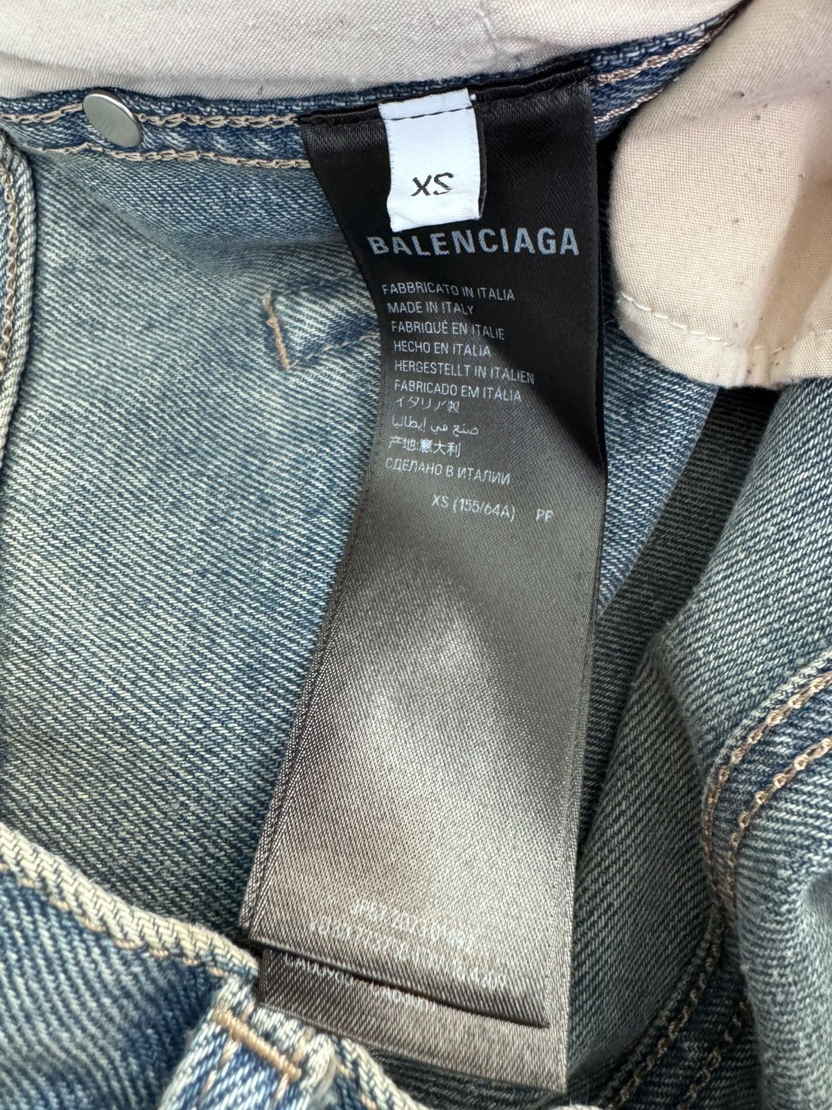 Balenciaga Balenciaga Baggy Inside Out Denim Size US 32 / EU 48 - 14 Thumbnail