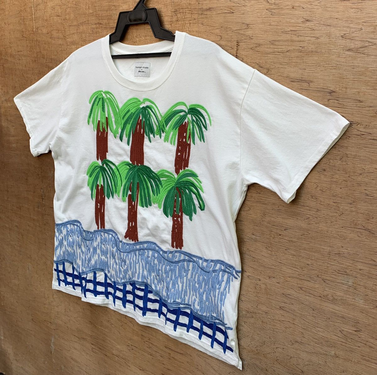 Issey Miyake Tsumori Chisato x Niko and… Embroidered View Print T Shirt Size XL / US 12-14 / IT 48-50 - 3 Thumbnail