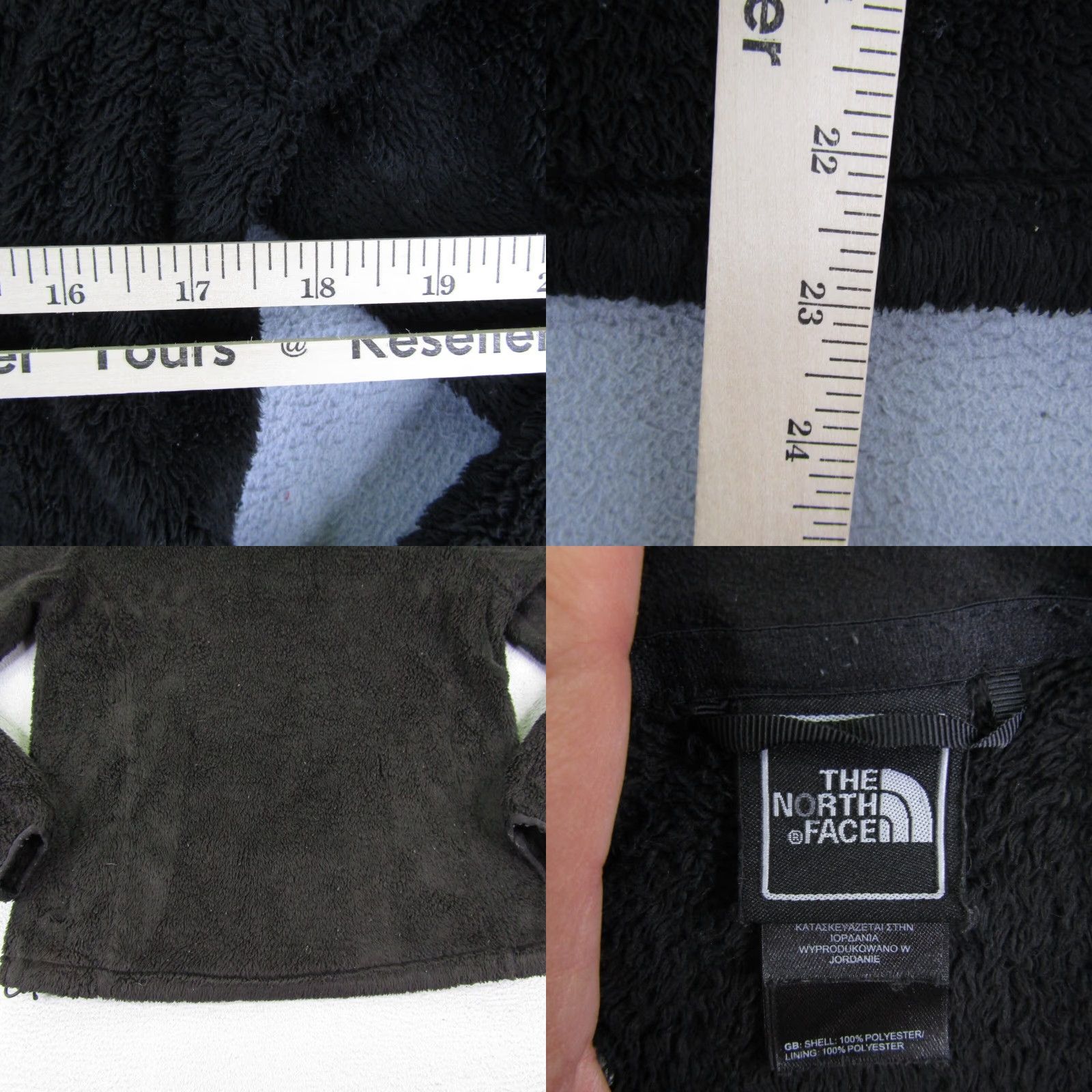 The North Face North Face Jacket Womens XS Black Fleece Teddy Osito Fuzzy Soft Sweater Zip Up Size XS / US 0-2 / IT 36-38 - 8 Thumbnail