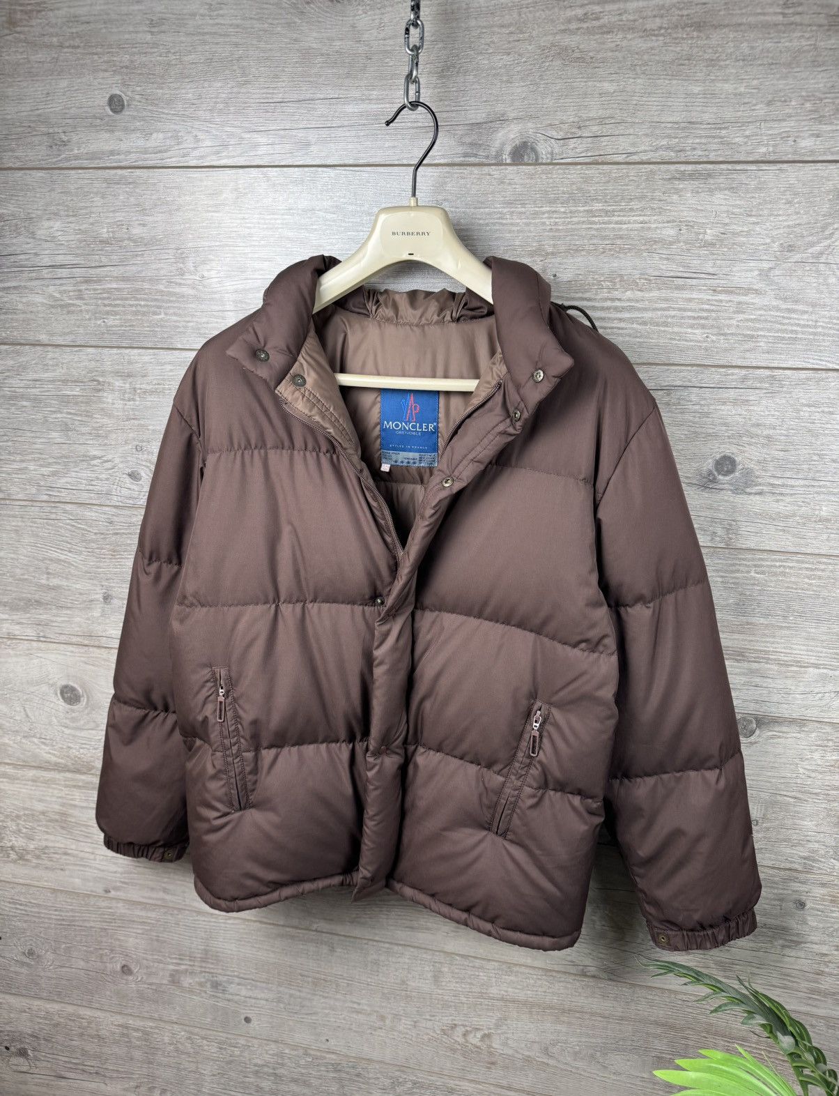 ARCHIVED DOWN JACKET MONCLER GRENOBLE WITH A SECRET HOOD