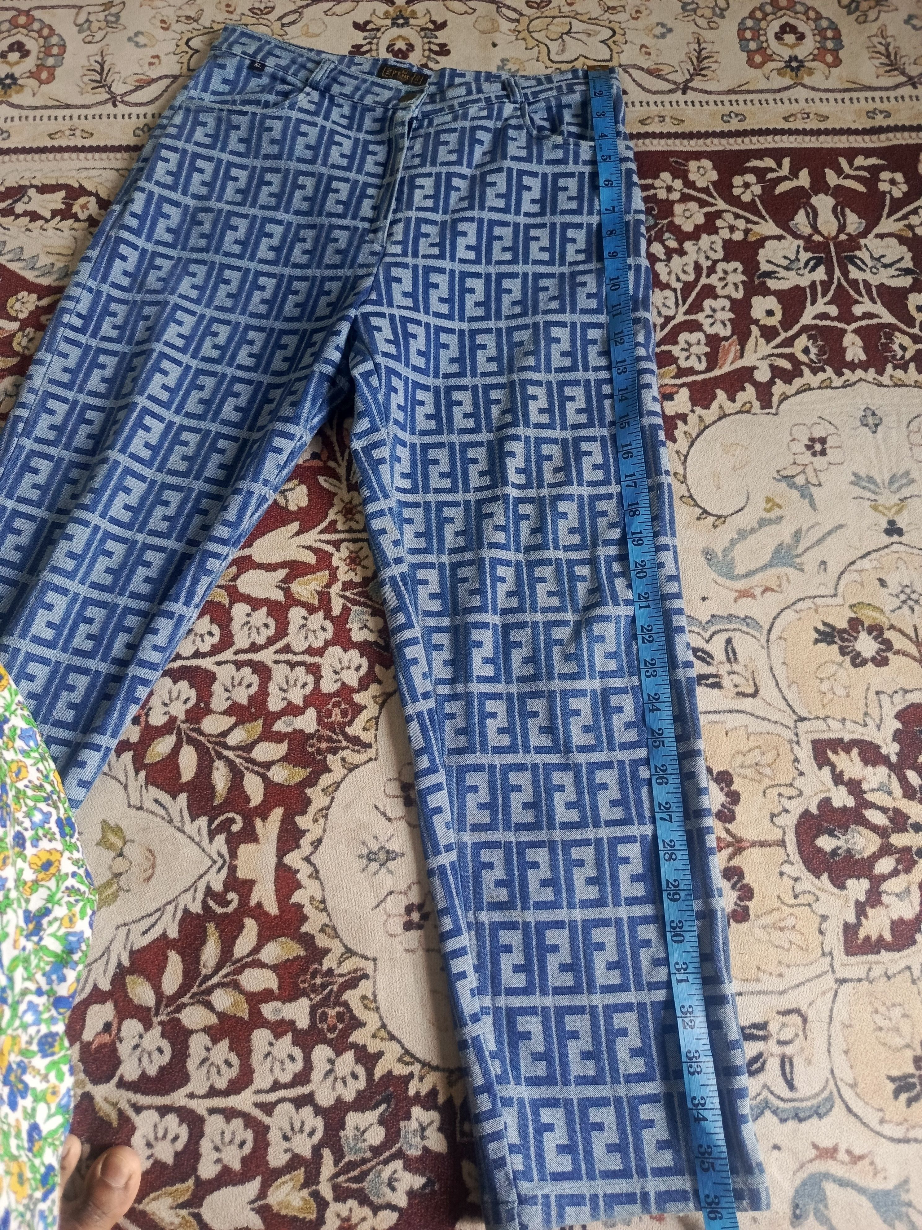 Fendi Fendi Zucca Monogram Pants Size 31" - 14 Thumbnail