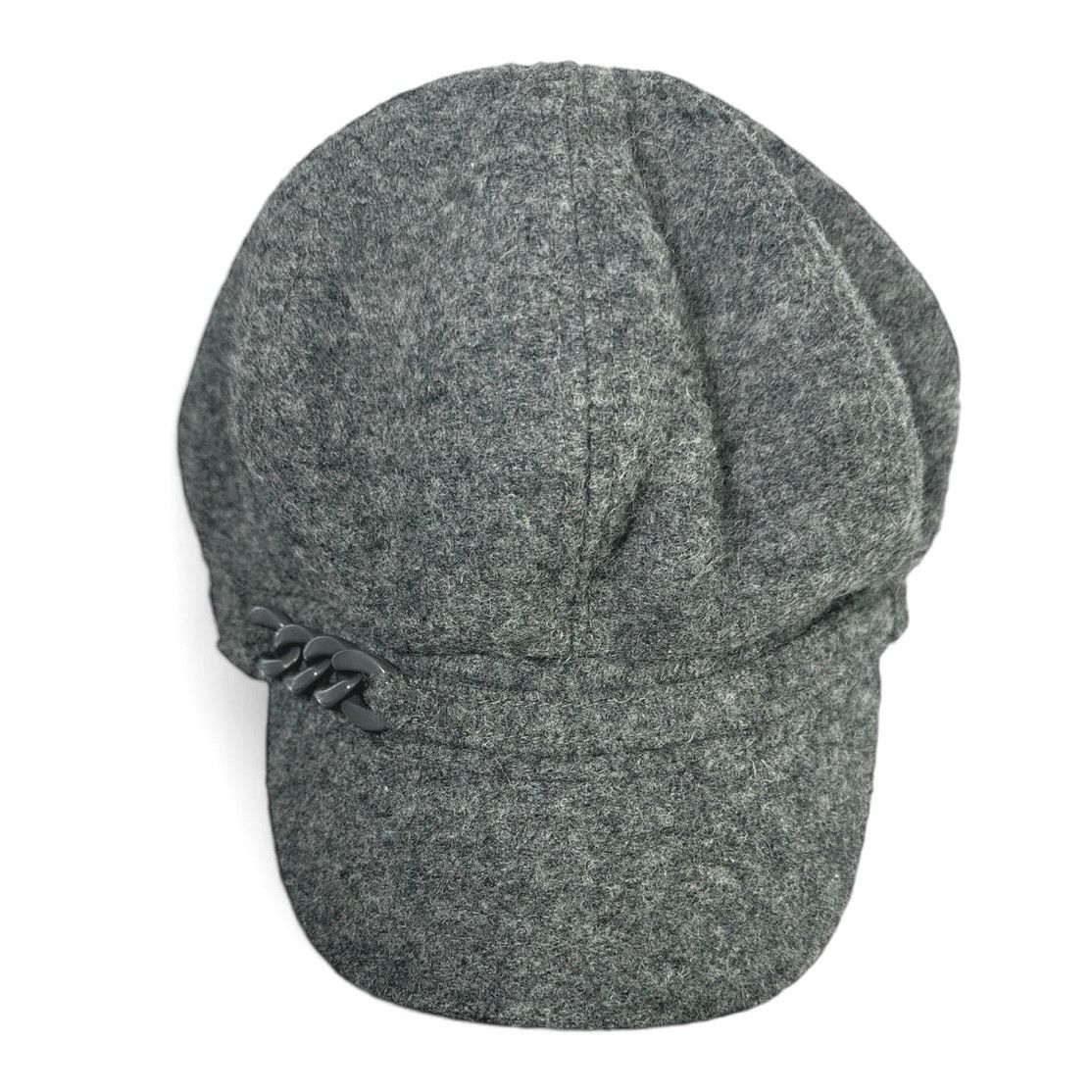Nine West Nine West Newsboy Gray Wool Blend Womens Hat One Size Size ONE SIZE - 4 Thumbnail