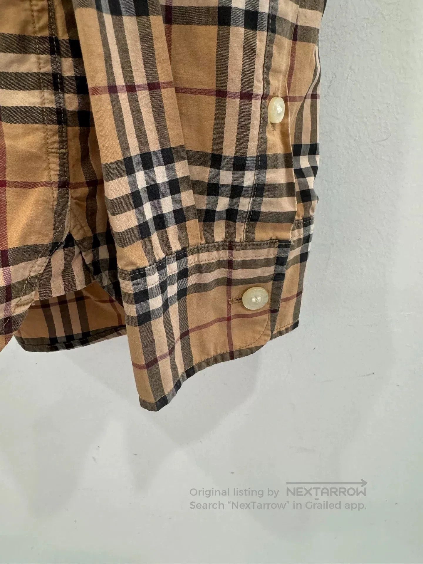 Burberry Burberry Brown Check Men's Shirt. Size US M / EU 48-50 / 2 - 4 Thumbnail