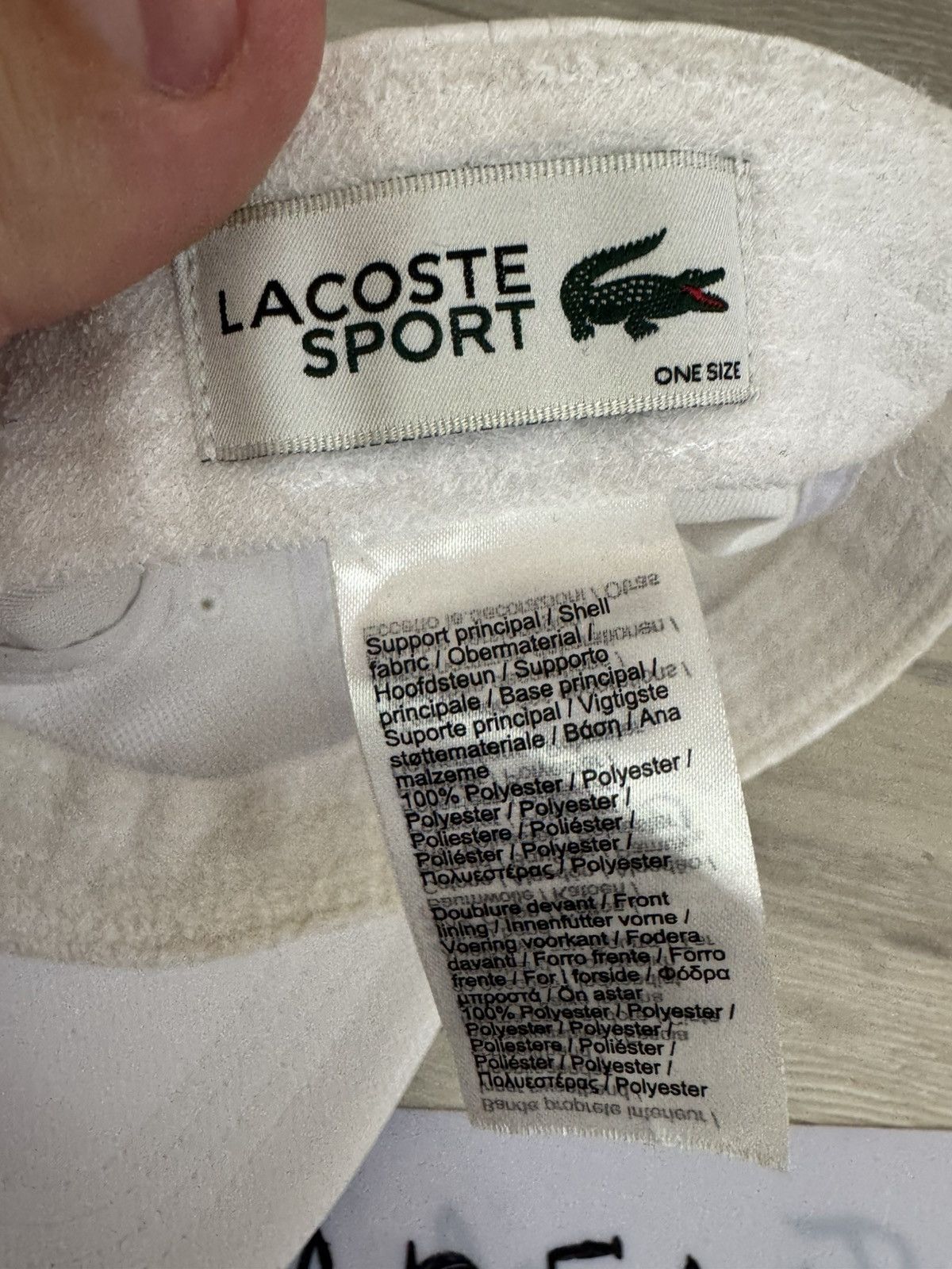 Lacoste Lacoste cap hat Size ONE SIZE - 6 Thumbnail