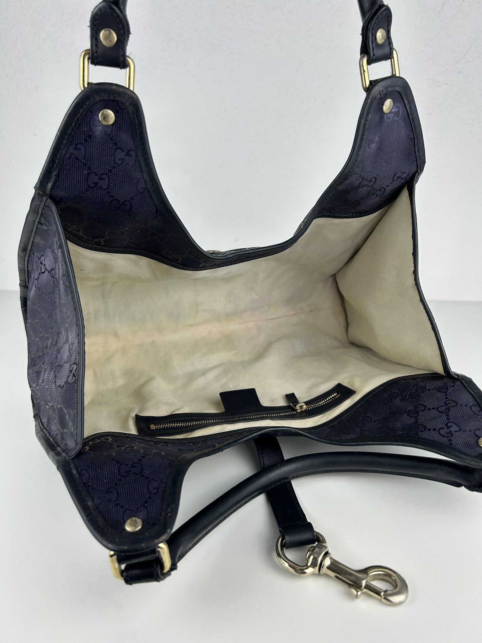 Gucci Gucci Jackie gg monogram coated canvas handbag Size ONE SIZE - 17 Thumbnail