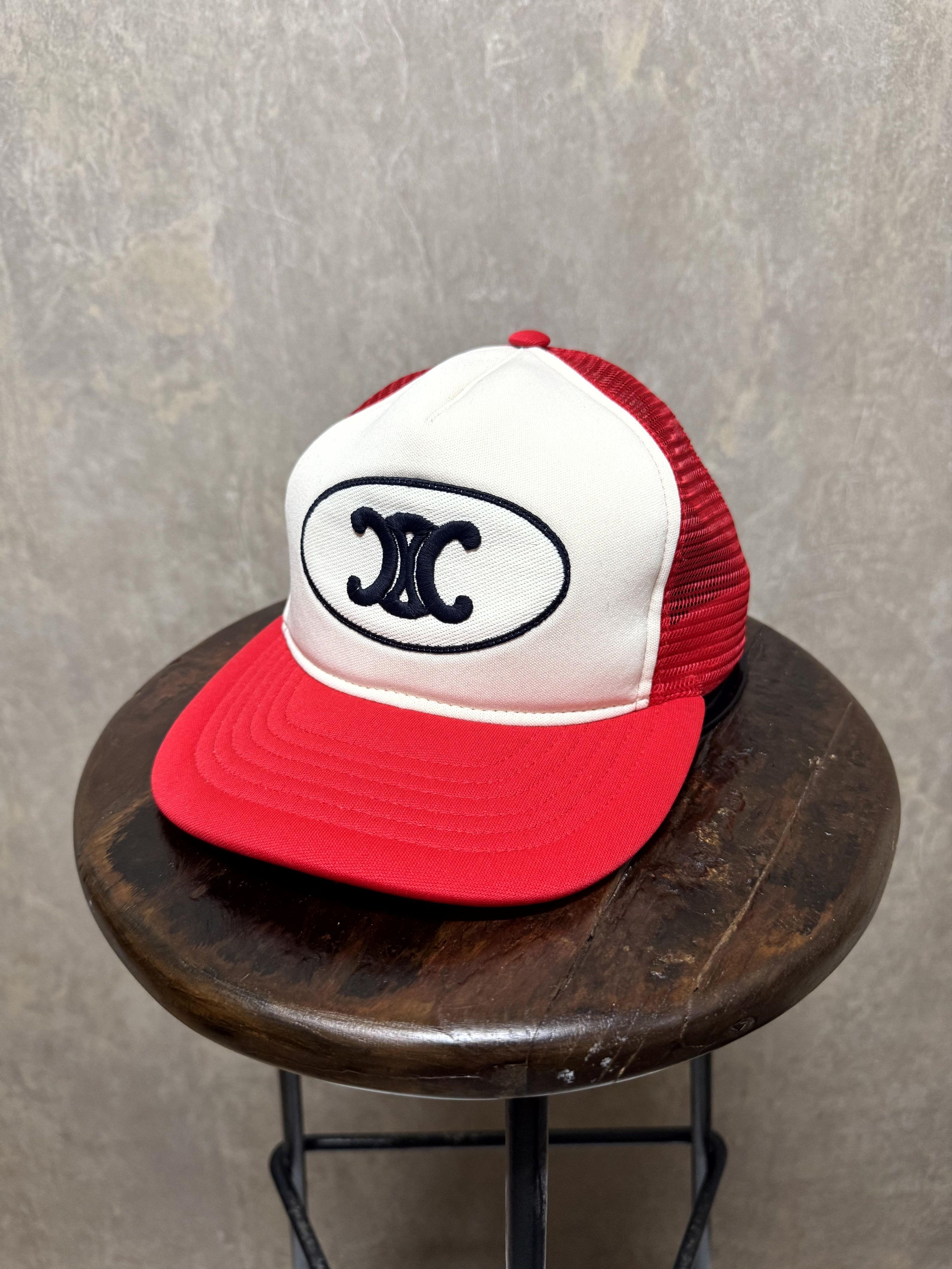 Palace x Neighborhood Mesh Trucker Navy