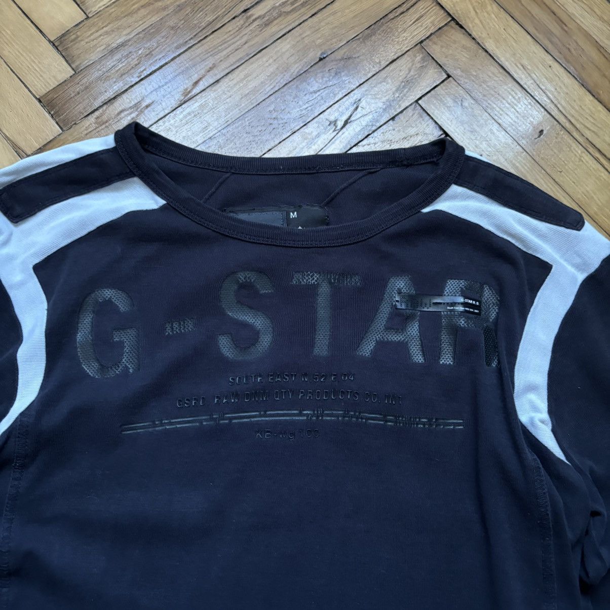 G-Star Vintage Y2K G Star Raw Distressed Longsleve Size US M / EU 48-50 / 2 - 4 Thumbnail