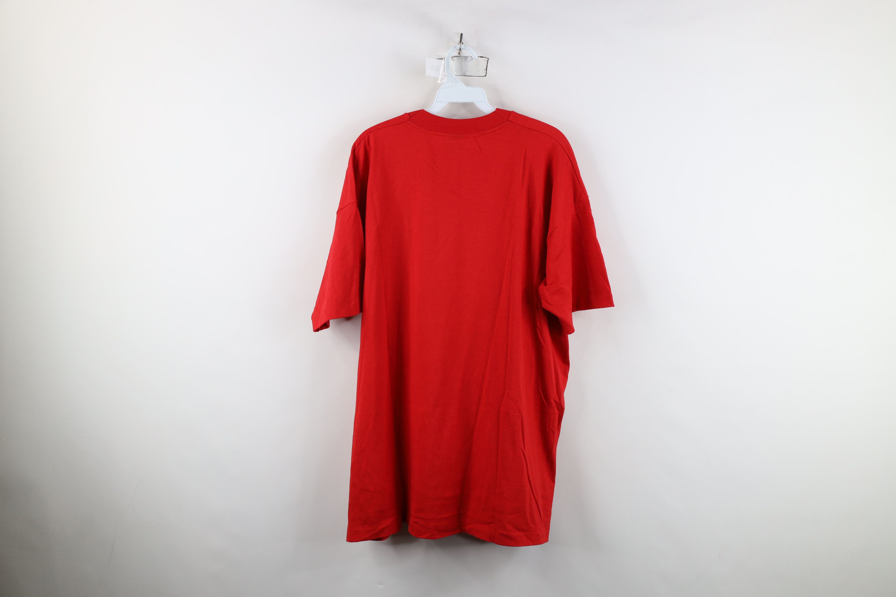 Vintage Vintage 90s Union Local 20 Short Sleeve T-Shirt Red USA Size US XXL / EU 58 / 5 - 8 Thumbnail