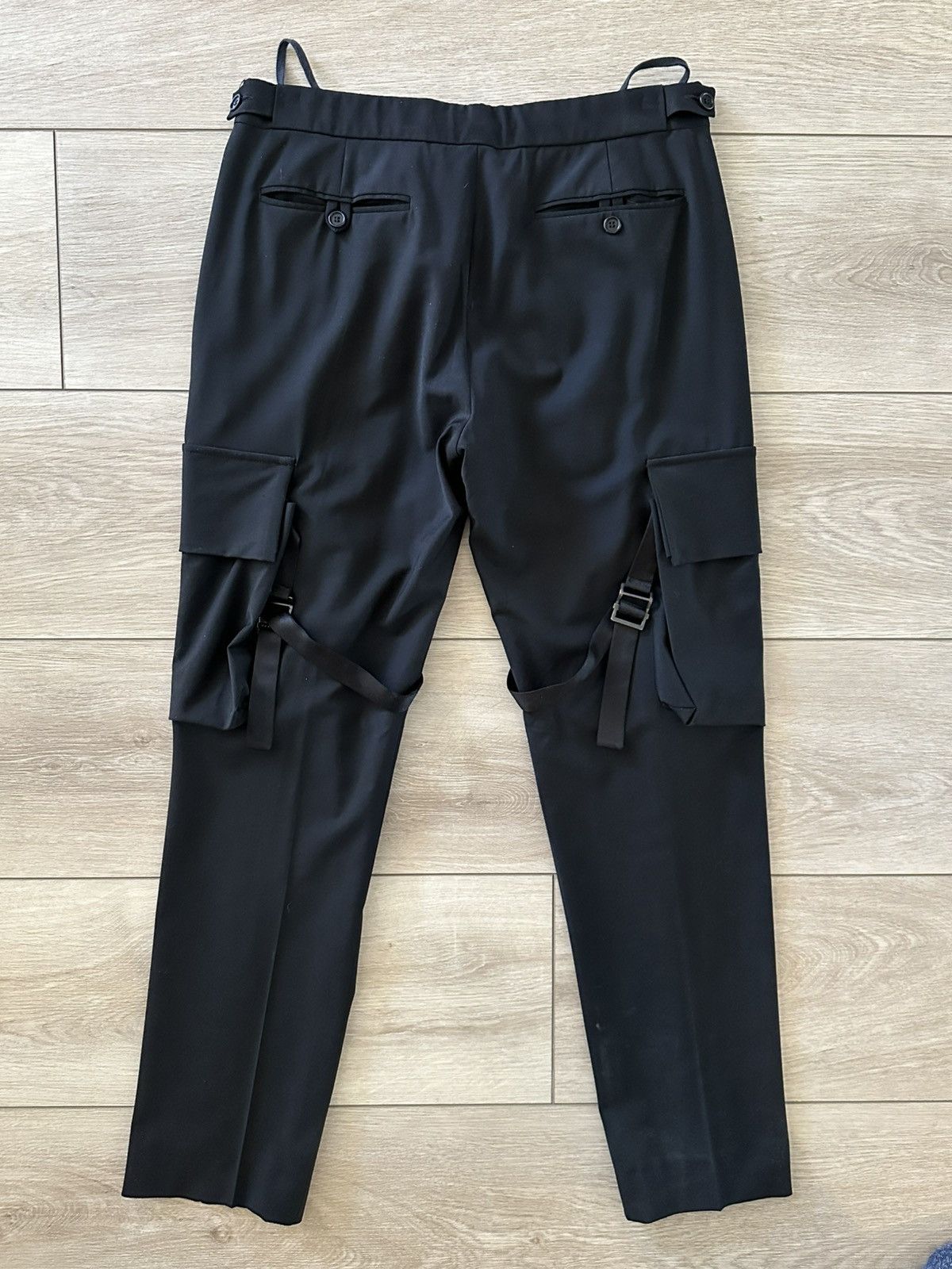Helmut Lang Helmut Lang Cargo Bondage Trousers Press Sample Size US 31 - 5 Thumbnail
