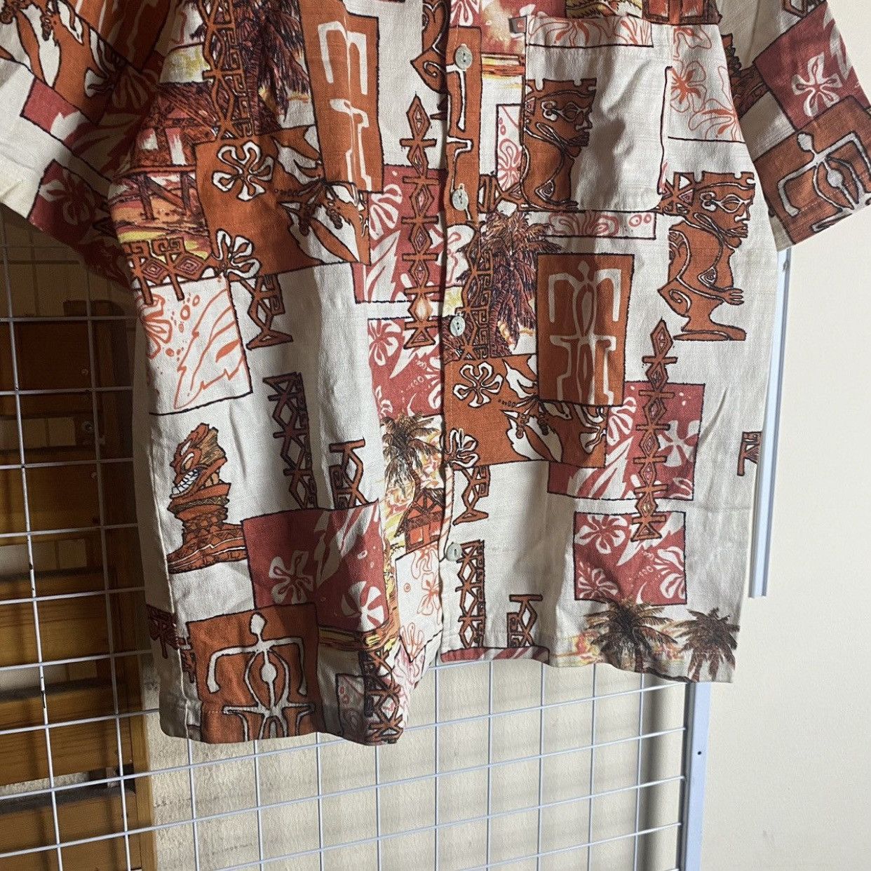 Quiksilver Vintage Quiksilver Tapa Print Hawaiian Shirt - [Size M] Size US M / EU 48-50 / 2 - 4 Thumbnail