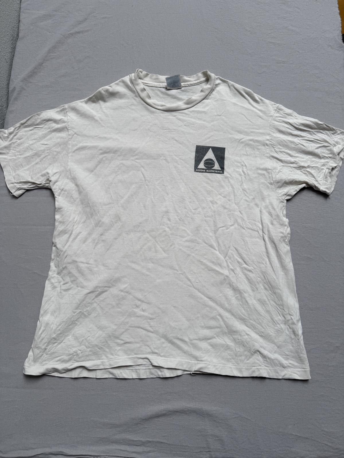 Hanes VTG Alpine Striders Tournament Basketball T-shirt 1995 XL Size US XL / EU 56 / 4 - 3 Thumbnail
