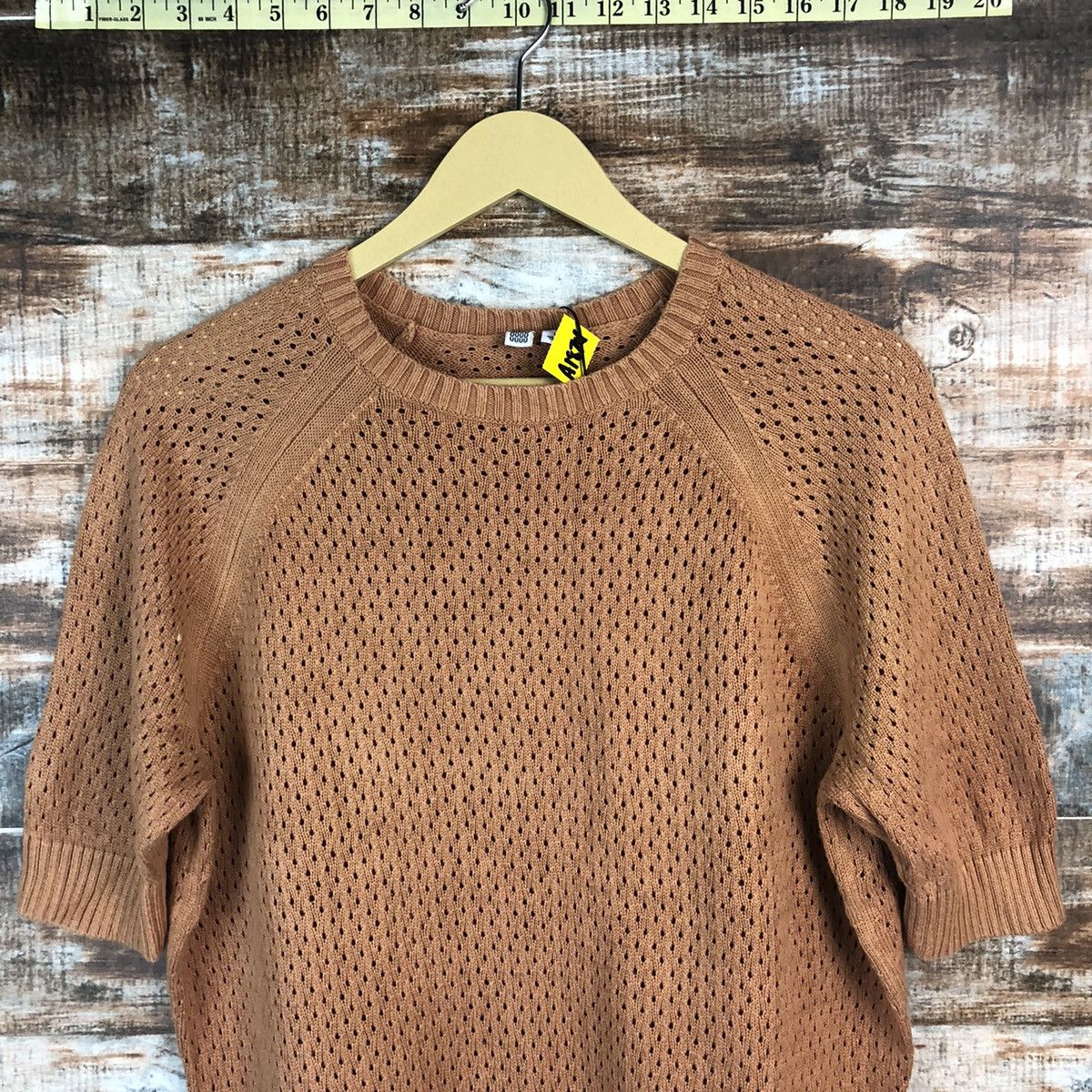Undercover × Uniqlo Uniqlo X Undercover Brown Knitwear crochet #A1847 Size L / US 10 / IT 46 - 5 Thumbnail