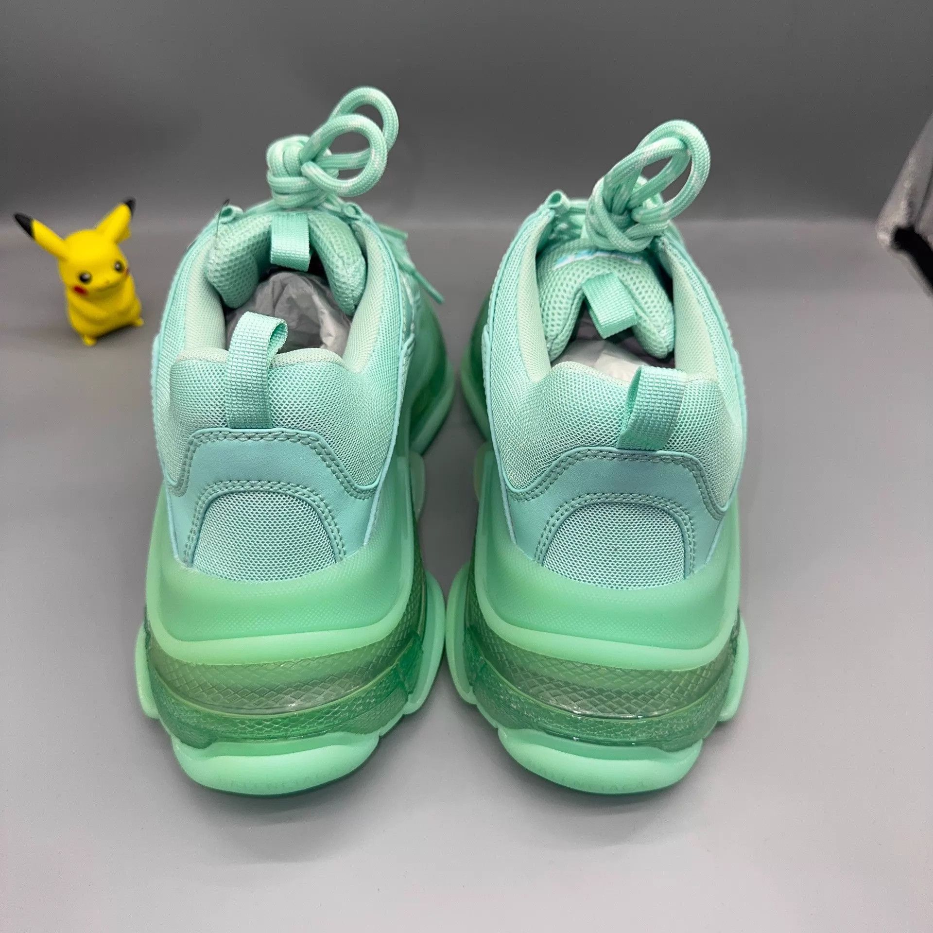 Balenciaga Balenciaga Triple S Blue Size 42 Size US 9 / EU 42 - 3 Thumbnail