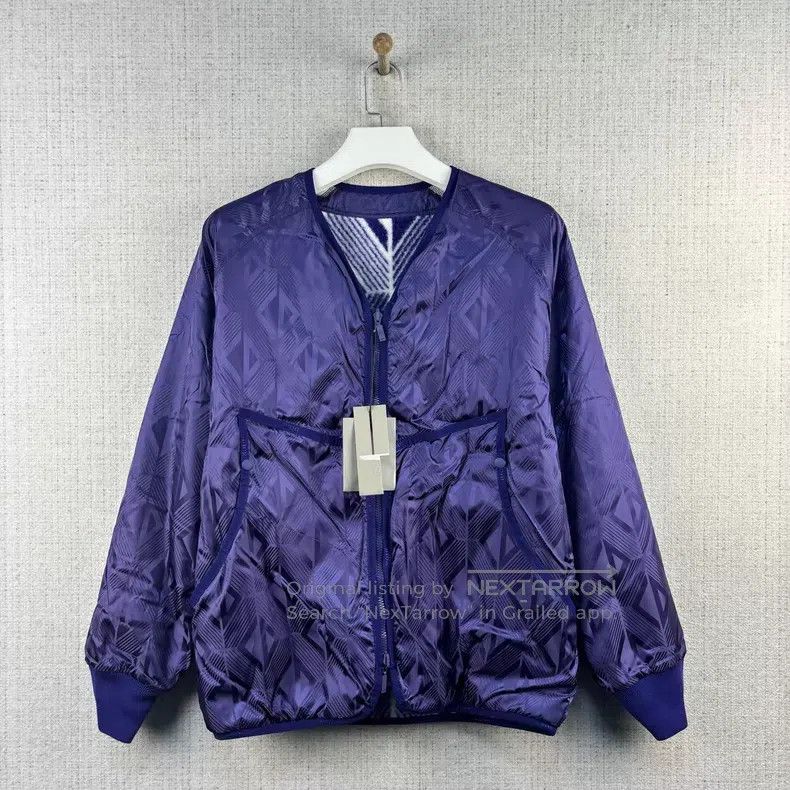 Dior Dior FW22 Wool Jaquard Striped Metal Logo Double-sided Jac Size US L / EU 52-54 / 3 - 3 Thumbnail
