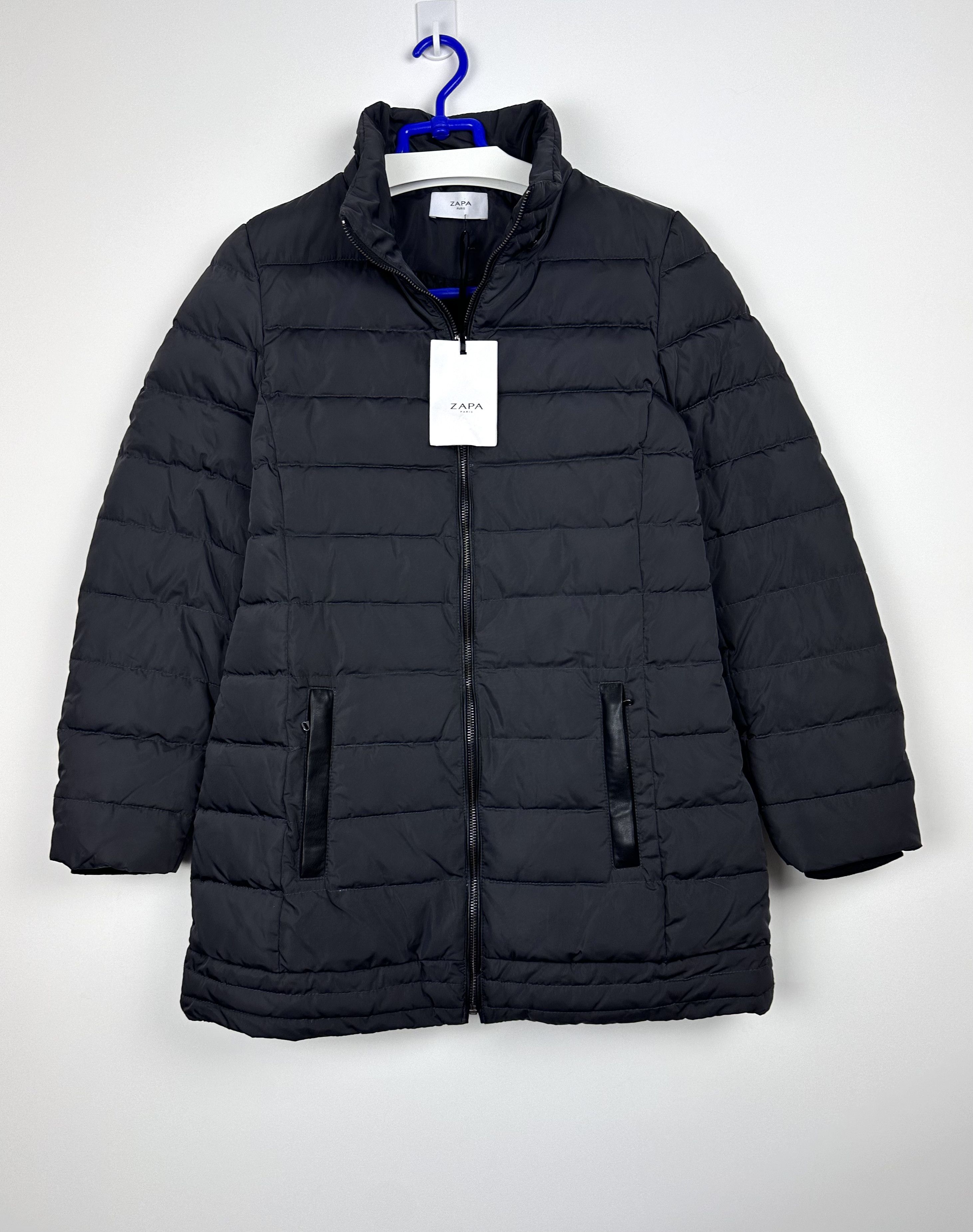 ZAPA ZAPA Paris Women's Down Parka Winter Jacket Black Size M / US 6-8 / IT 42-44 - 1 Thumbnail