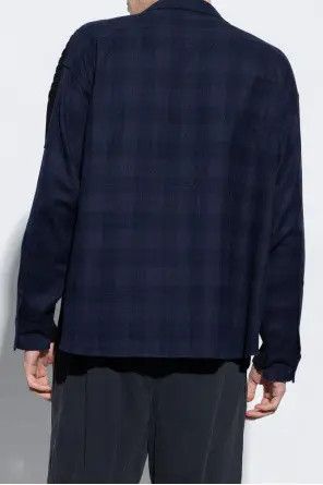 Balenciaga o1mt1gz1224 Hybrid Shirt Sweater in Black Size US M / EU 48-50 / 2 - 4 Thumbnail