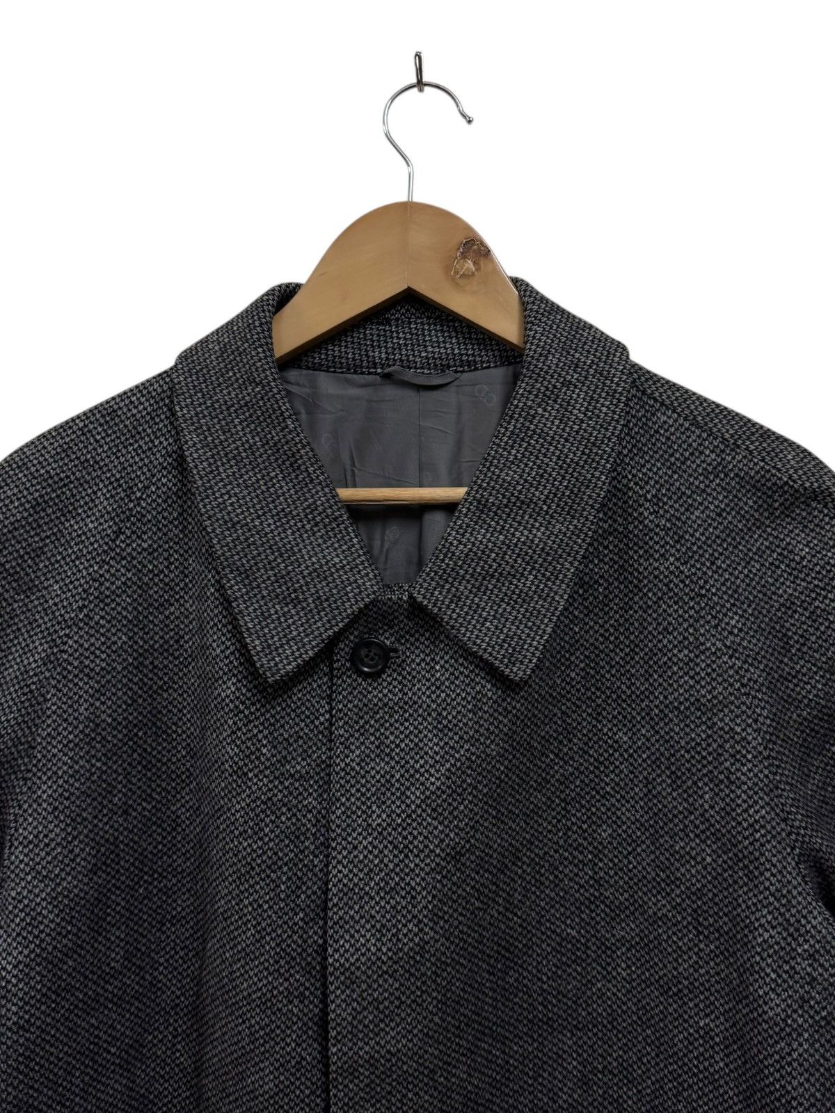 Christian Dior Monsieur Vintage Christian Dior Monsieur Herringbone wool Trench coat Size US L / EU 52-54 / 3 - 4 Thumbnail