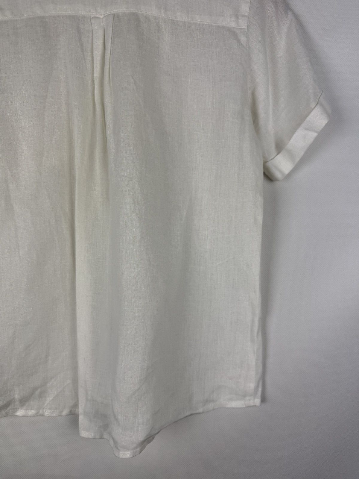 Dolce & Gabbana Dolce & Gabbana Junior Short Sleeve Linen Button Up Shirt Size US XXS / EU 40 - 22 Thumbnail