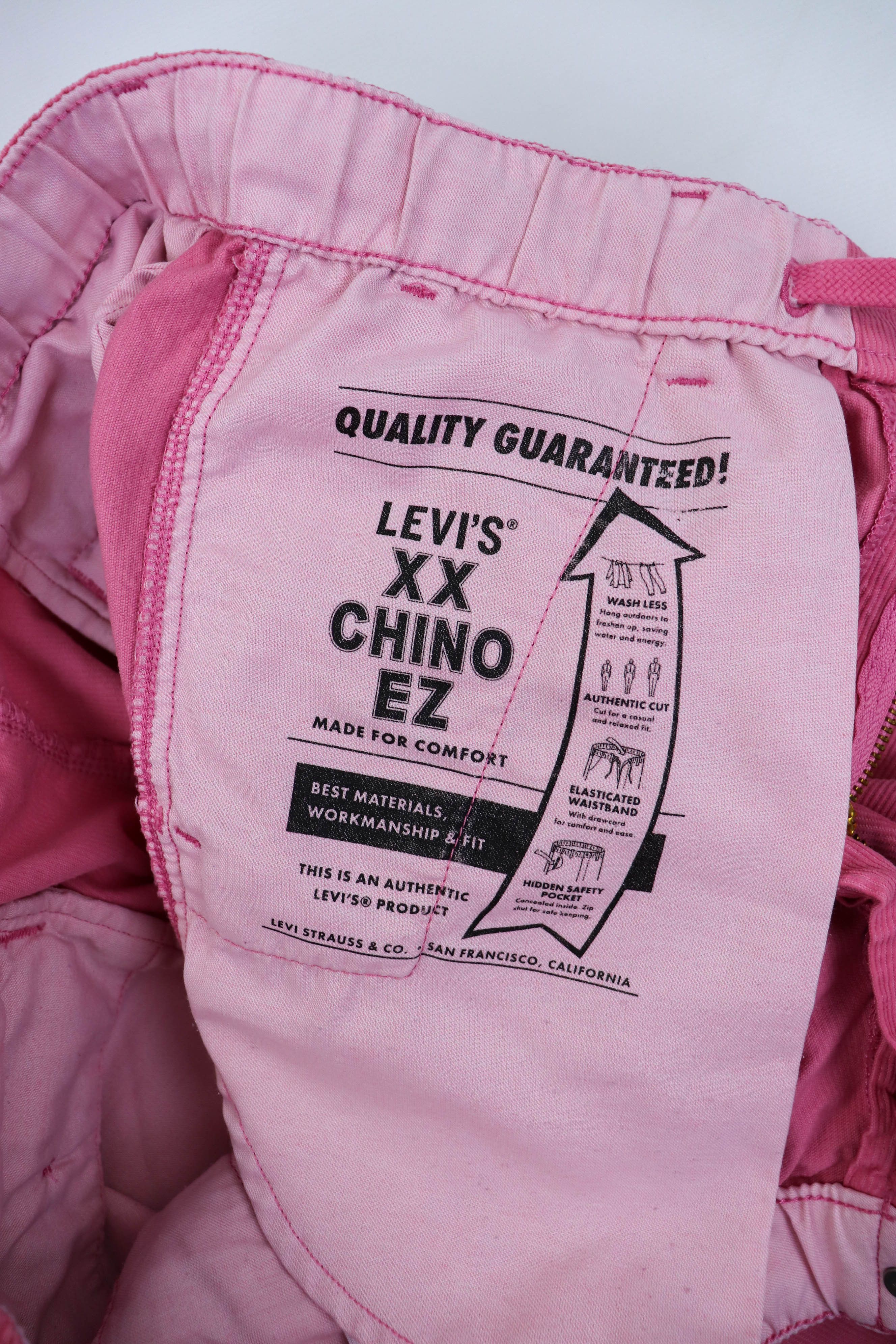Levi's LEVI'S XX Chino EZ Pink Corduroy Chino Shorts Size US 32 / EU 48 - 8 Thumbnail