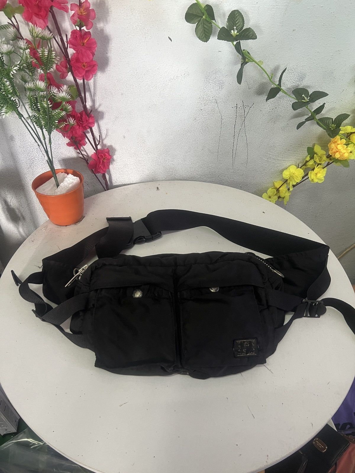 Porter Porter Tanker Black Waist Bag Size ONE SIZE - 2 Thumbnail