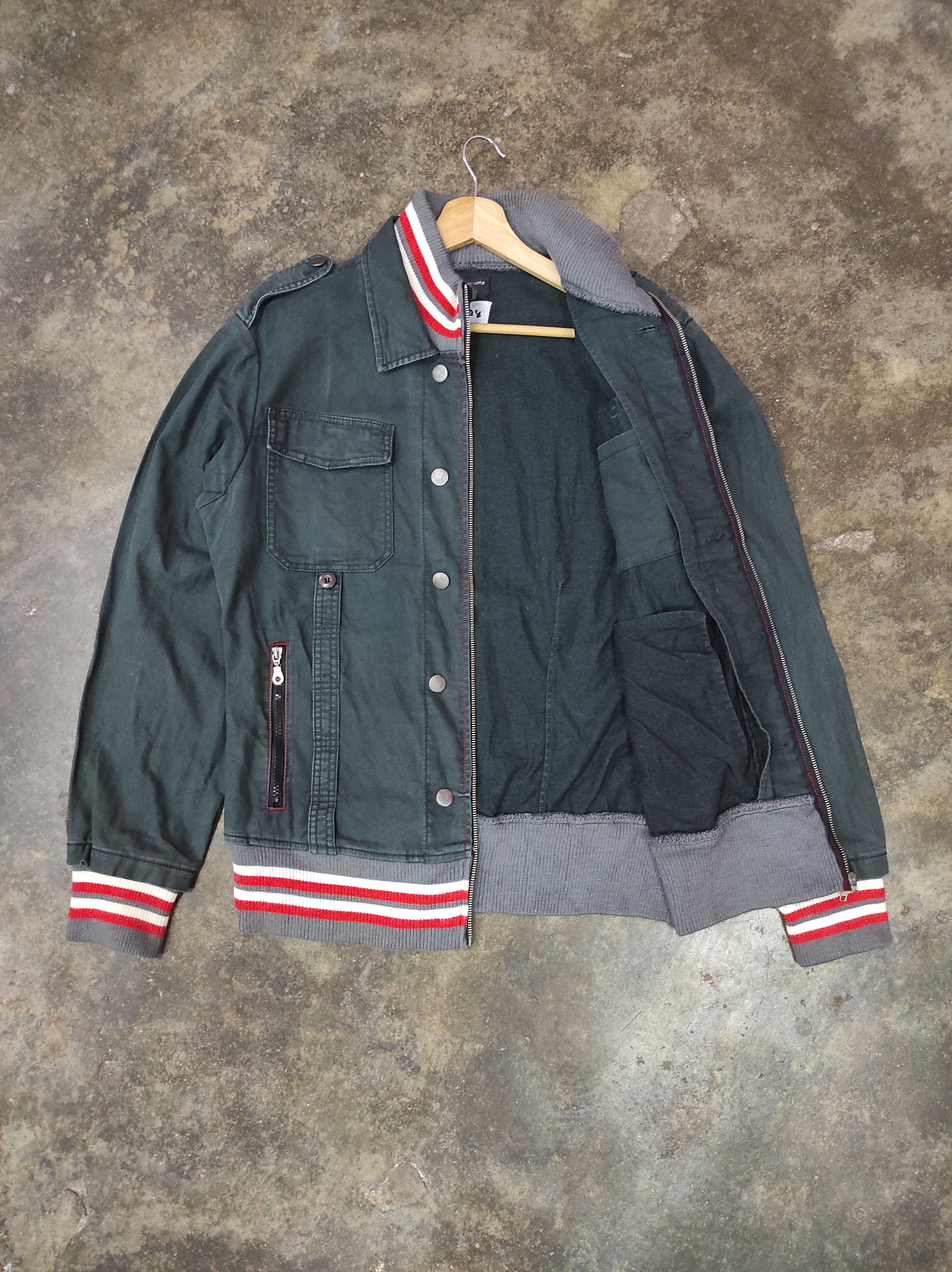 Japanese Brand POWER TO THE PEOPLE BLACK LABEL MULTIPOCKET JACKET Size US M / EU 48-50 / 2 - 2 Thumbnail