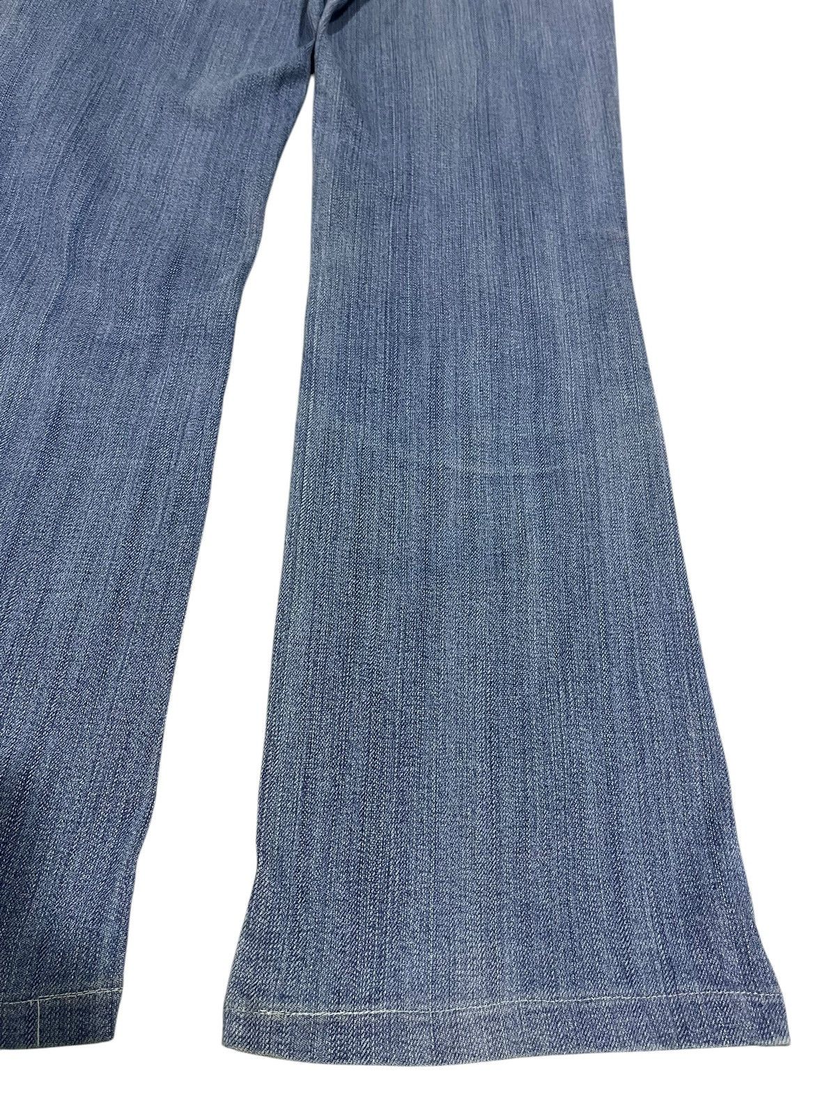 If Six Was Nine × Japanese Brand × Le Grande Bleu (L.G.B.) FLARE💥 JAPANESE BRAND WASHED BLUE DENIM PANTS Size 30" / US 8 / IT 44 - 12 Thumbnail