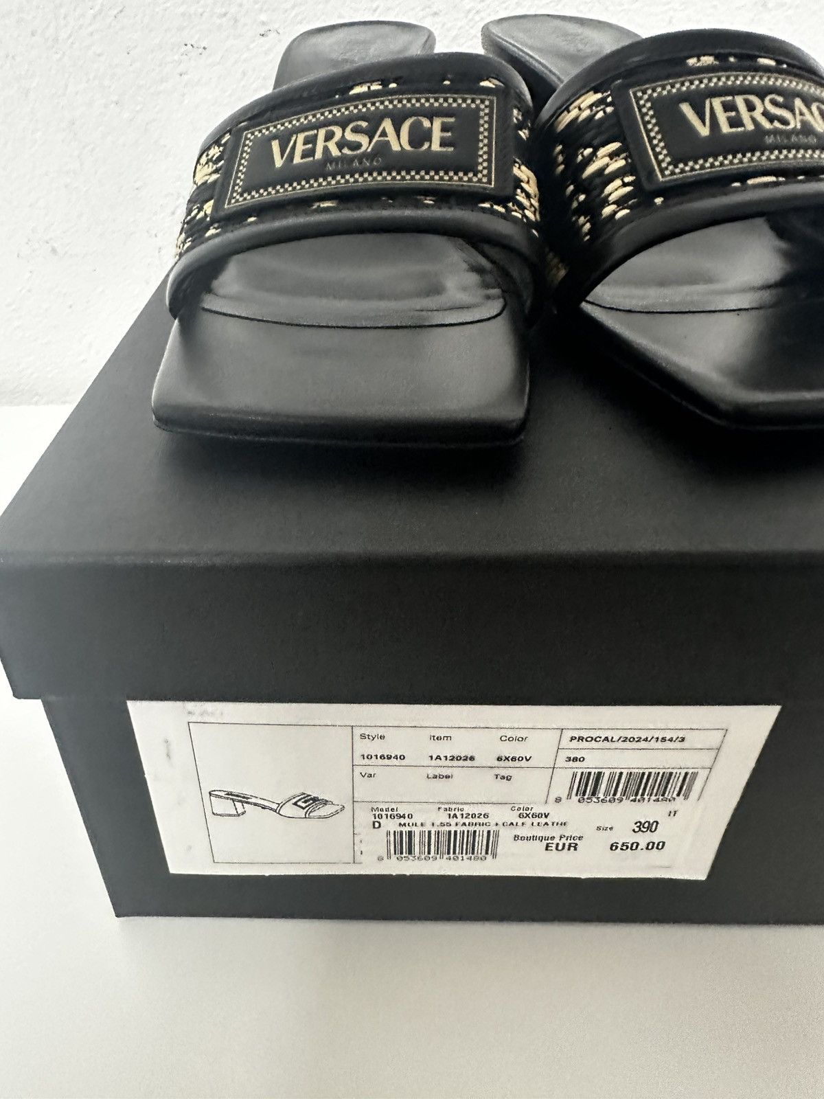 Versace Versace Theia Barocco Mules Size US 9 / IT 39 - 5 Thumbnail