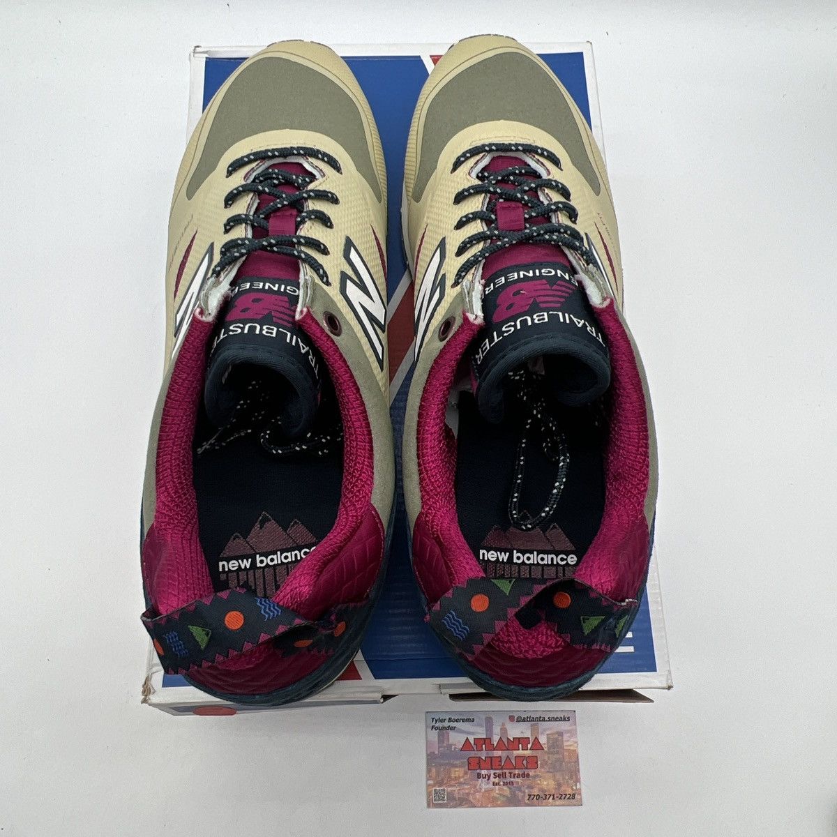 New Balance Trailbuster sand navy Size US 12 / EU 45 - 7 Thumbnail