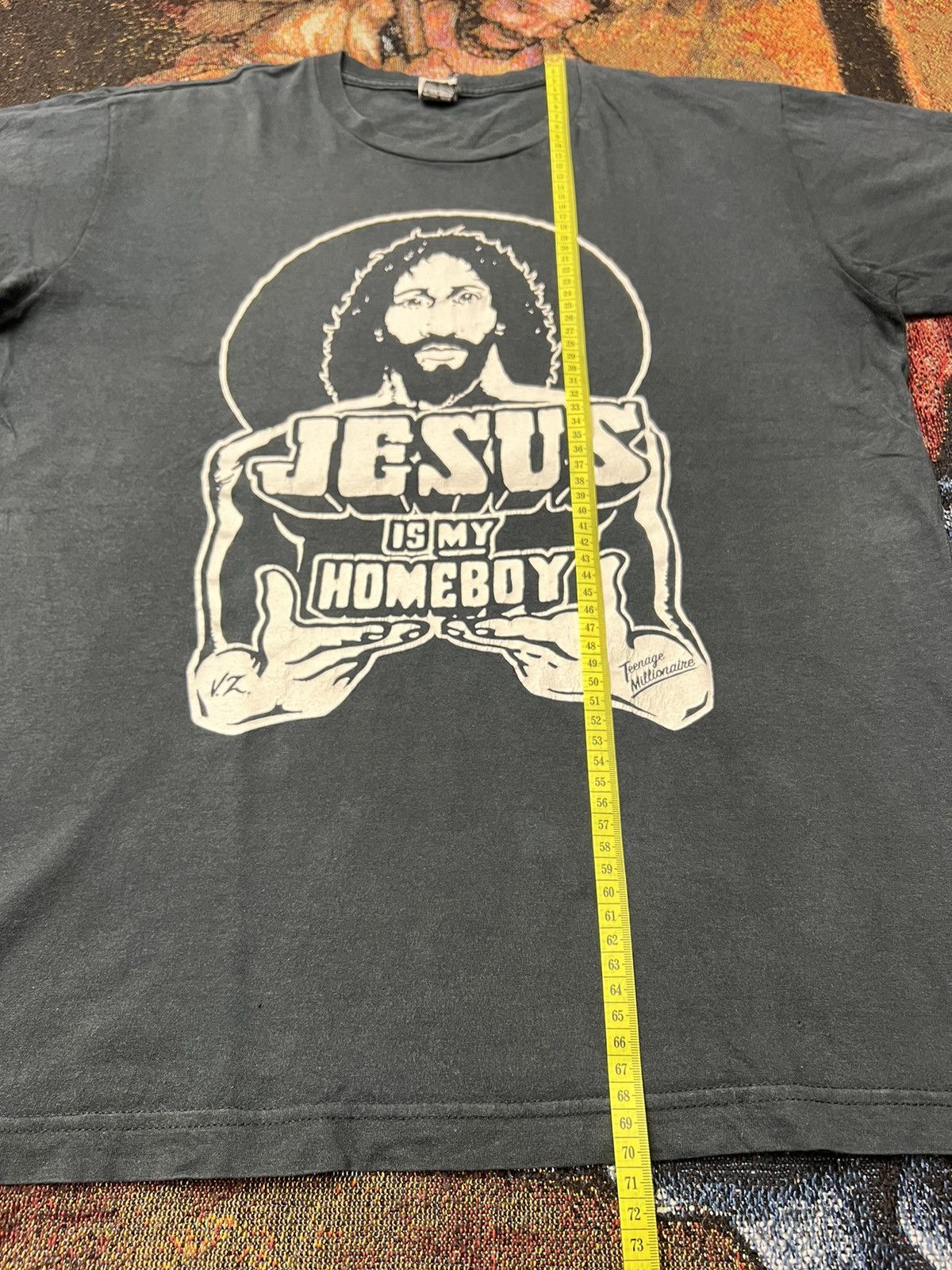 Vintage Y2K Teenage Millionaire Jesus Is My Homeboy Tee Size US L / EU 52-54 / 3 - 10 Thumbnail