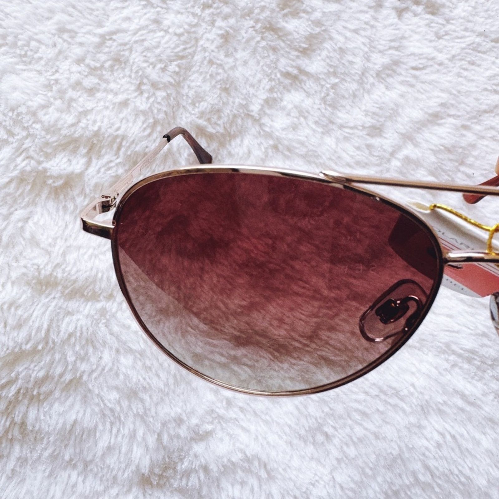 Other Freya Brown Polarized Aviator Sunglasses Size ONE SIZE - 4 Thumbnail