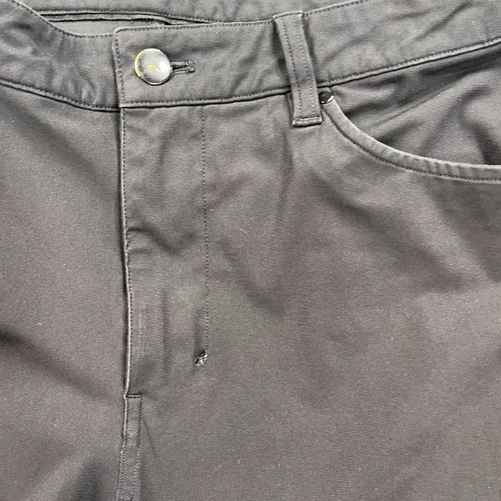 Lululemon Lululemon Pants Mens 34x30 Black Warpstreme Slim Casual Chino Button Preppy ABC Pants Mens 34 Black Warpstreme Sl im Casual Chino Button Preppy Size US 34 / EU 50 - 4 Thumbnail