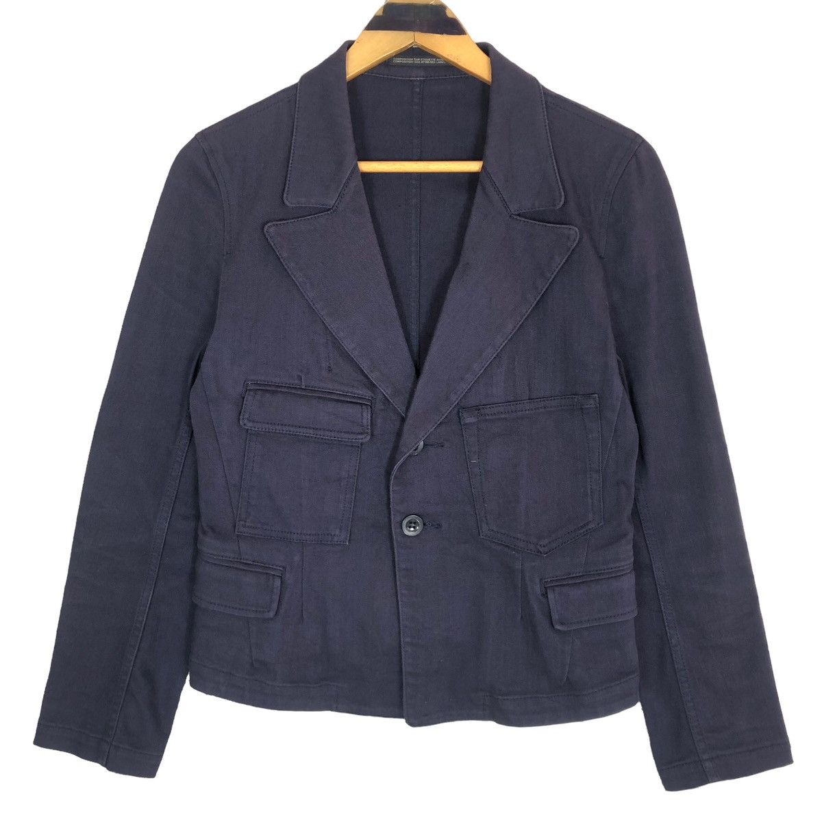 Yohji Yamamoto Vintage Yohji Yamamoto + Noir 2009 A/W Tailored Jacket Size S / US 4 / IT 40 - 7 Thumbnail