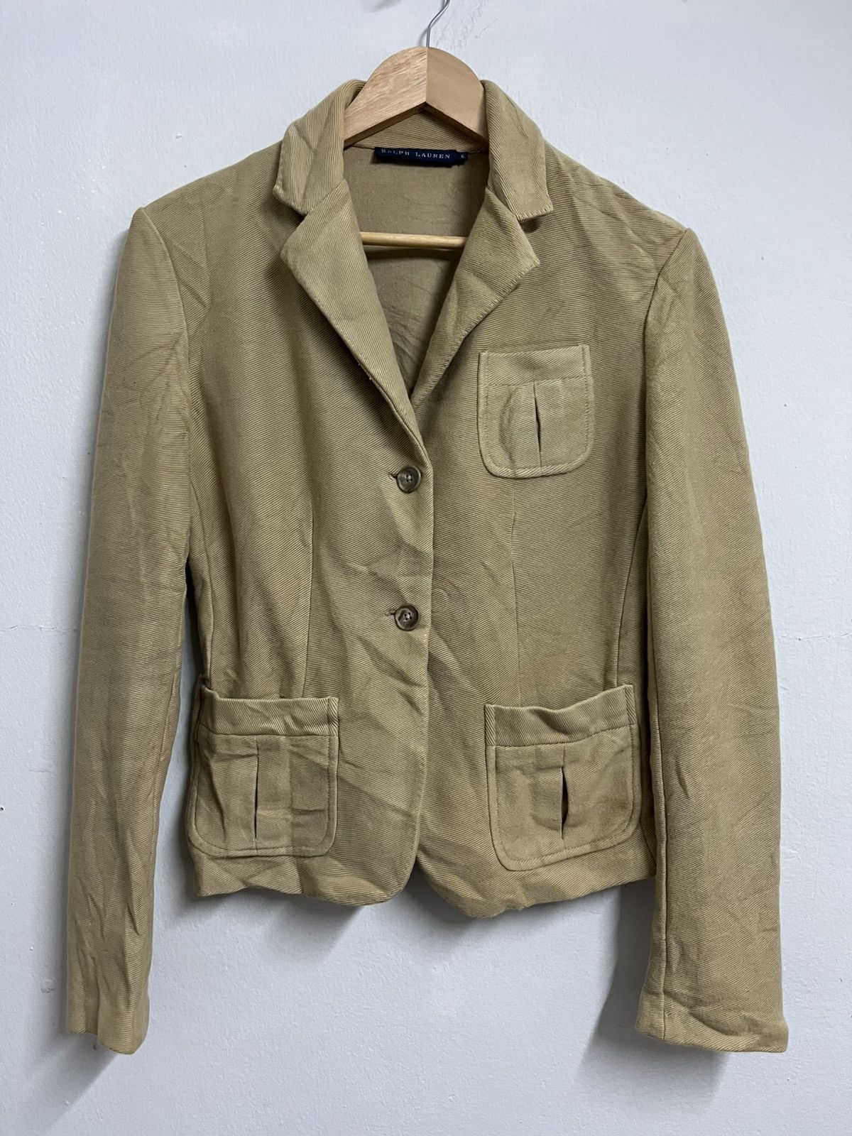 Ralph Lauren 💥Ralph Lauren Luxury Fabric Women Blazer Size S / US 4 / IT 40 - 1 Thumbnail