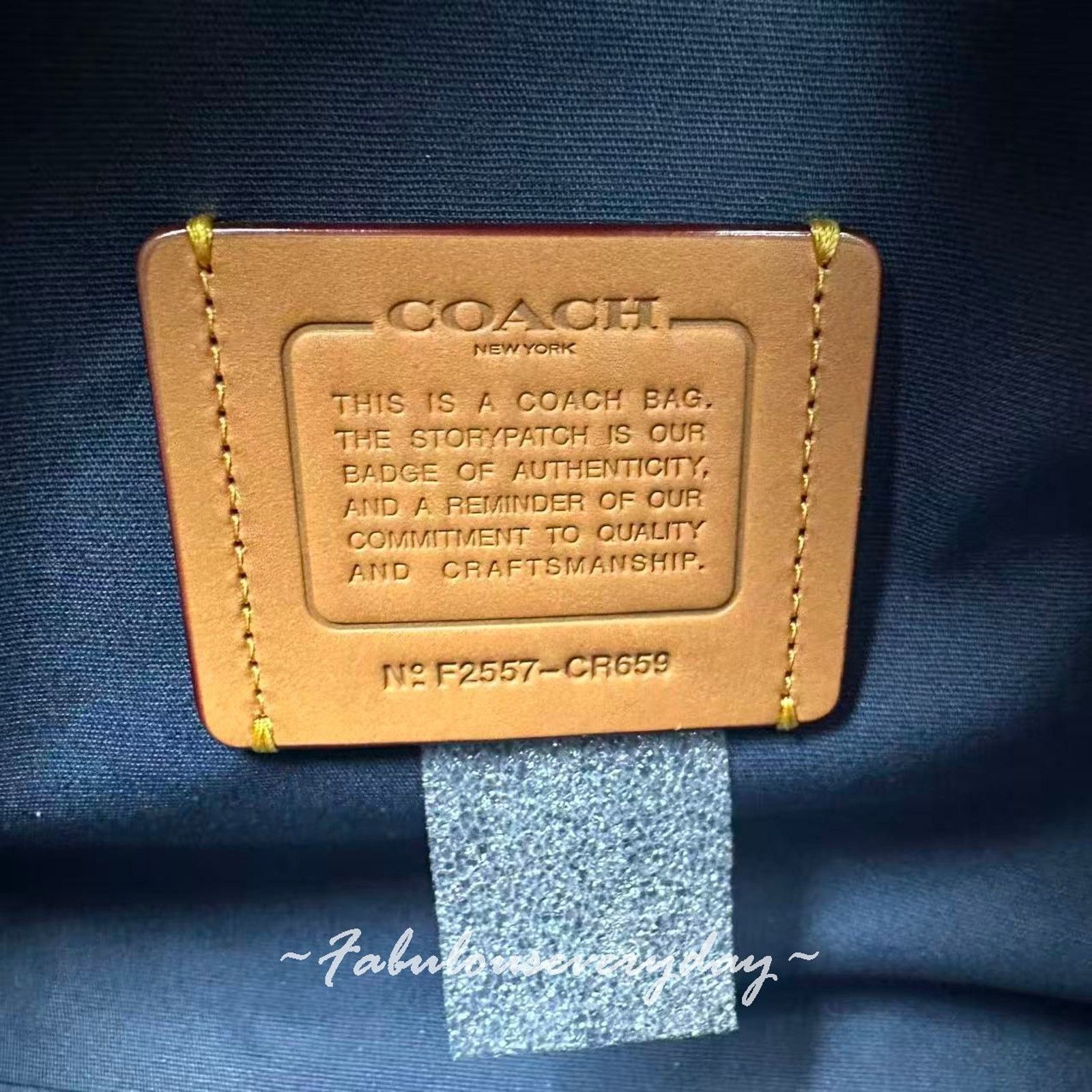 Coach COACH Cargo Tote Bag 26 Crossbody In Denim/Gold/Denim Size ONE SIZE - 9 Thumbnail